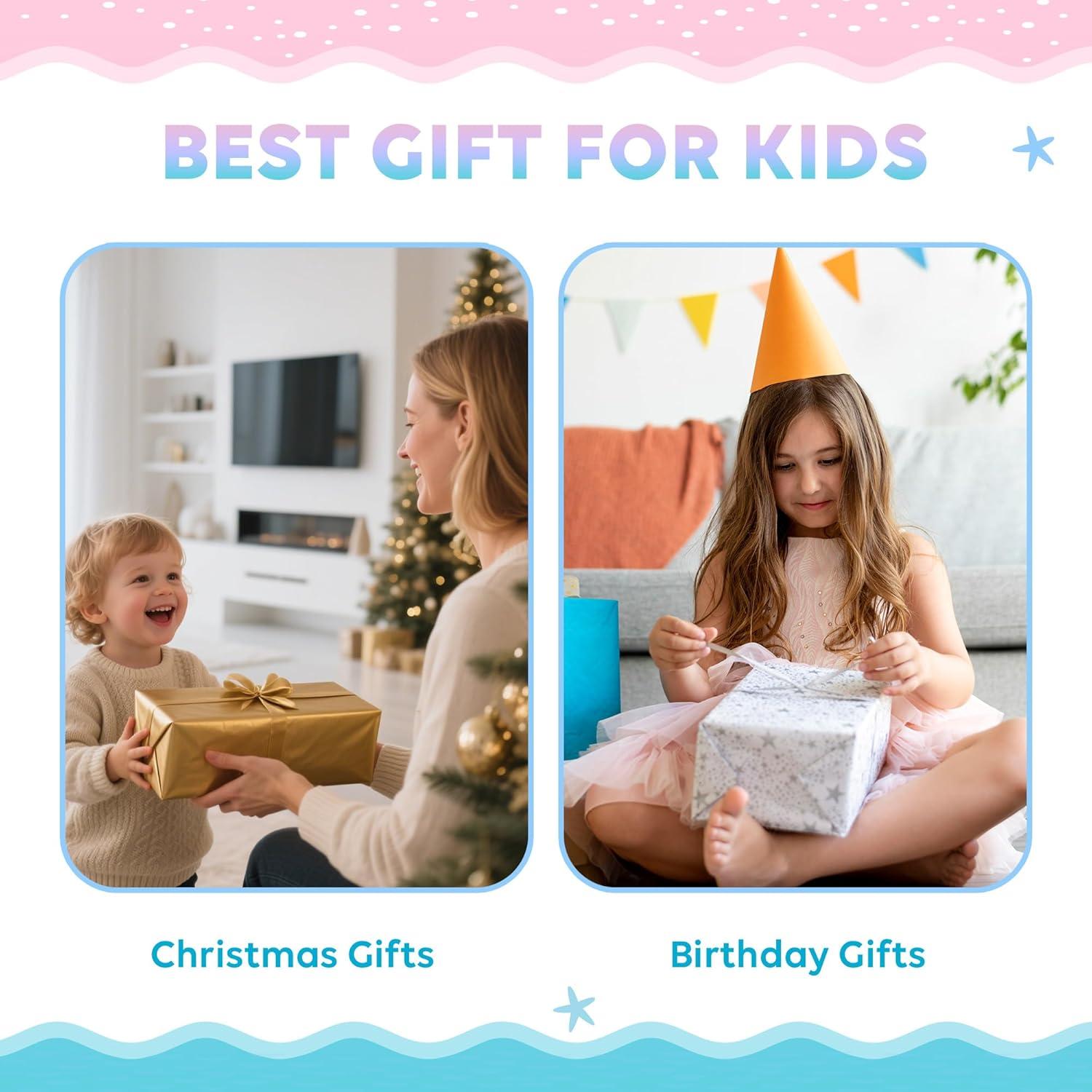 Caja Sensorial Oceánica VVSBPL con 2 Arenas Moldeables 1.36 kg