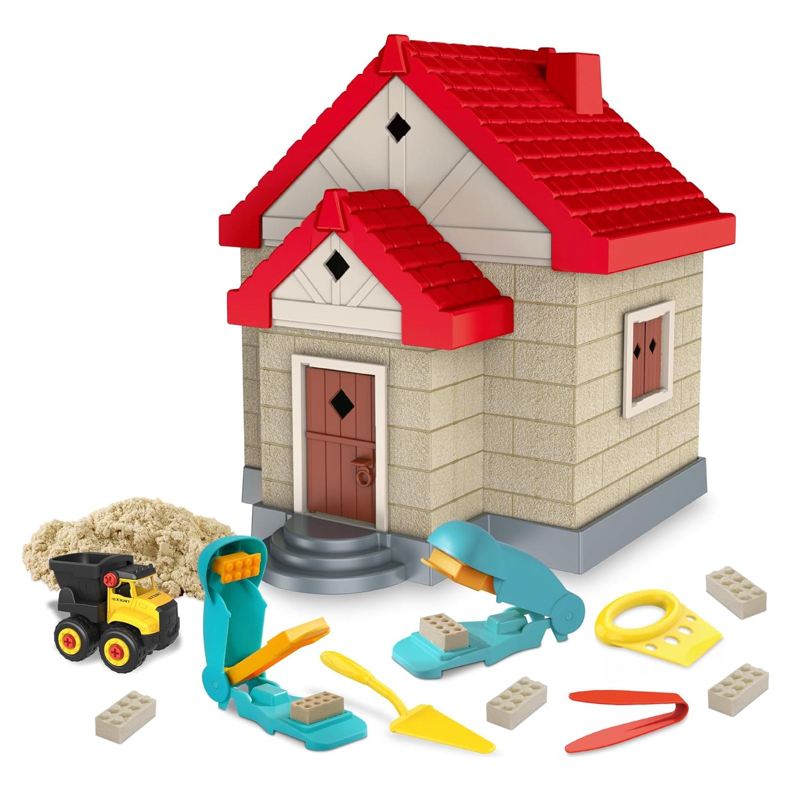 Kit de Arena Moldeable SIGHTEEDA 0.77 kg con 6 Herramientas