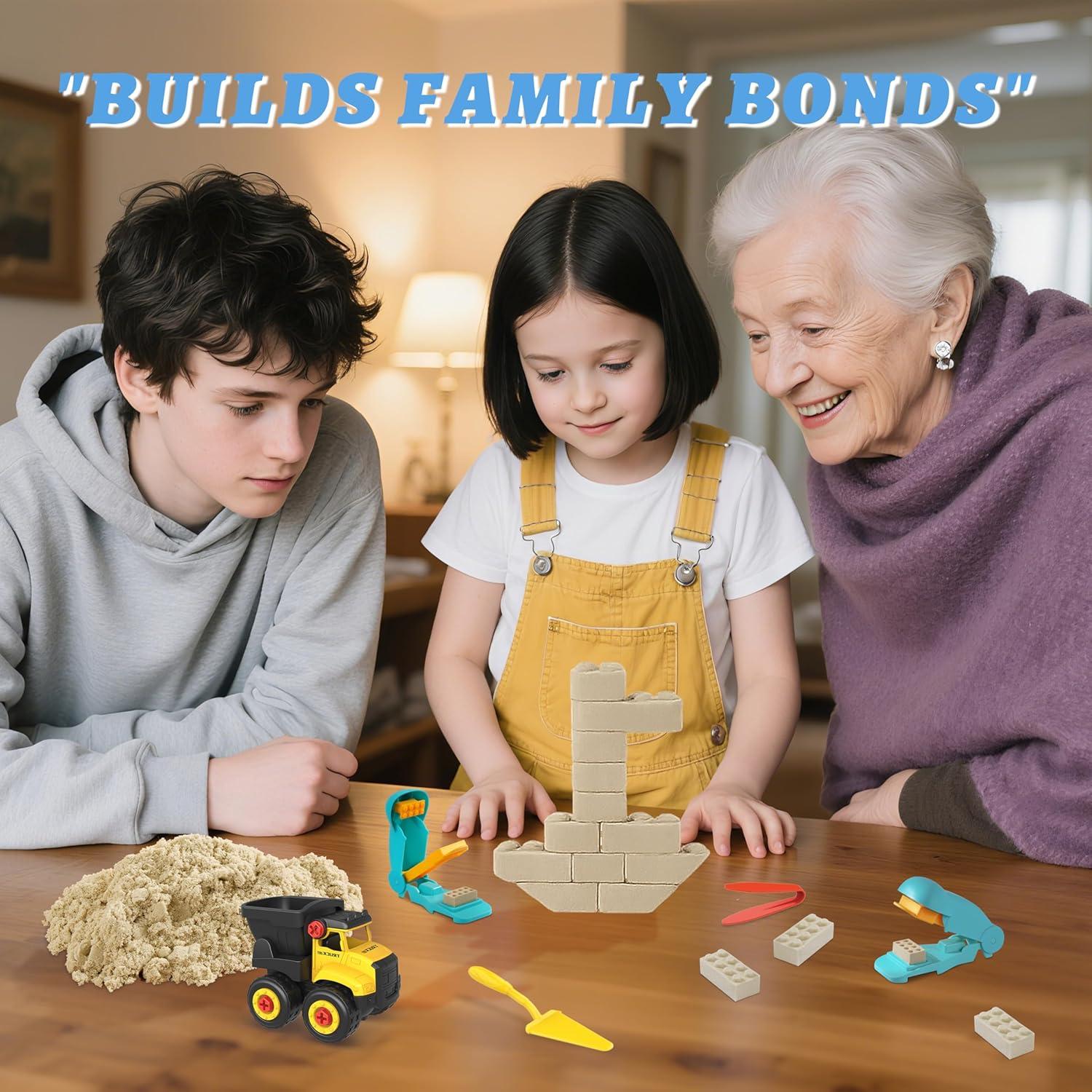 Kit de Arena Moldeable SIGHTEEDA 0.77 kg con 6 Herramientas