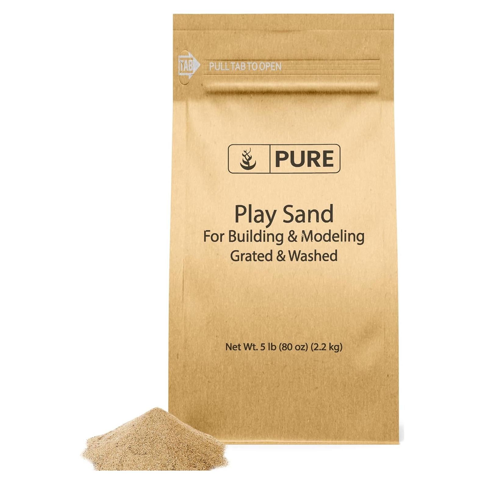 Arena para Jugar 2.27 kg Rallada y Lavada Ingredientes Originales Puros