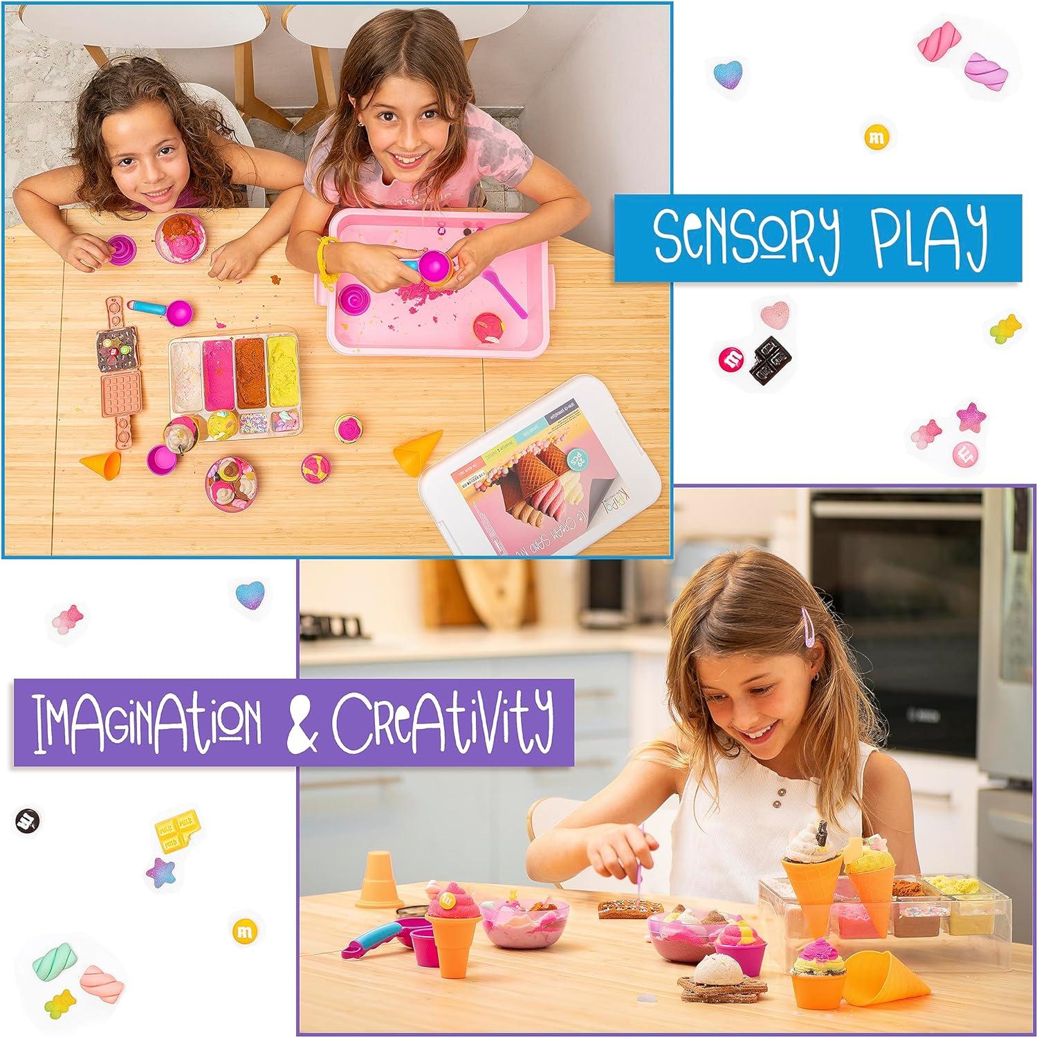 Kit de Juego Sensorial de Helados Kipipol - 29 Piezas