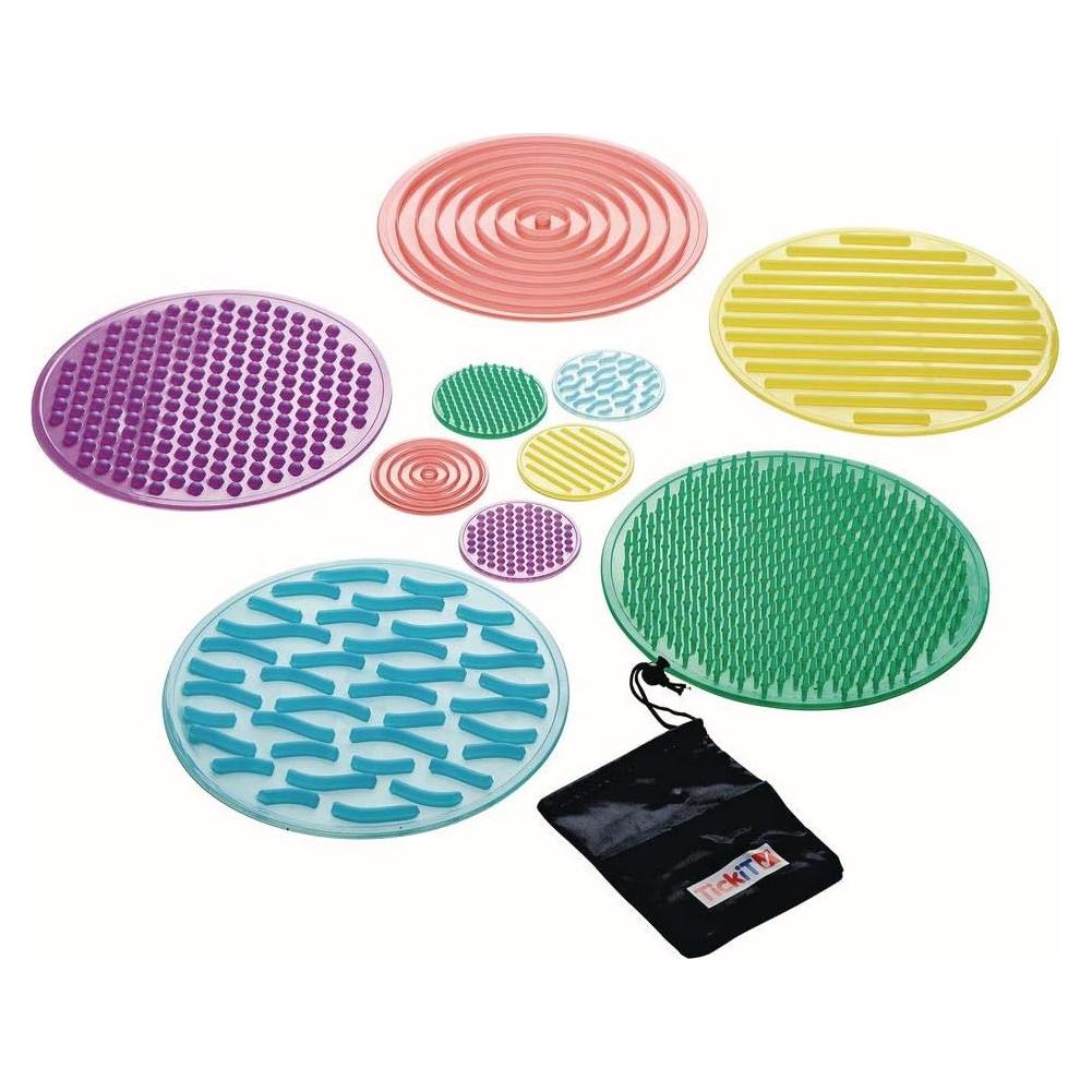 Círculos Sensoriales de Silicona Learning Advantage - 5 Piezas