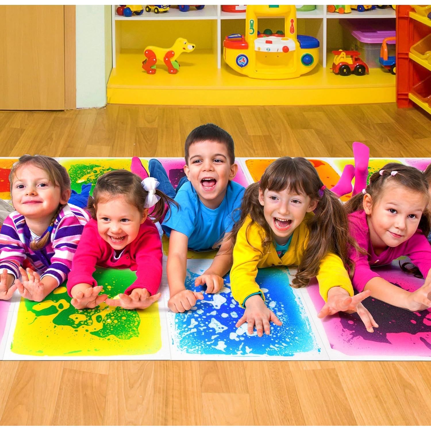 Azulejos de Piso Líquido Sensorial Gift Boutique - 4 Piezas 30.48 cm