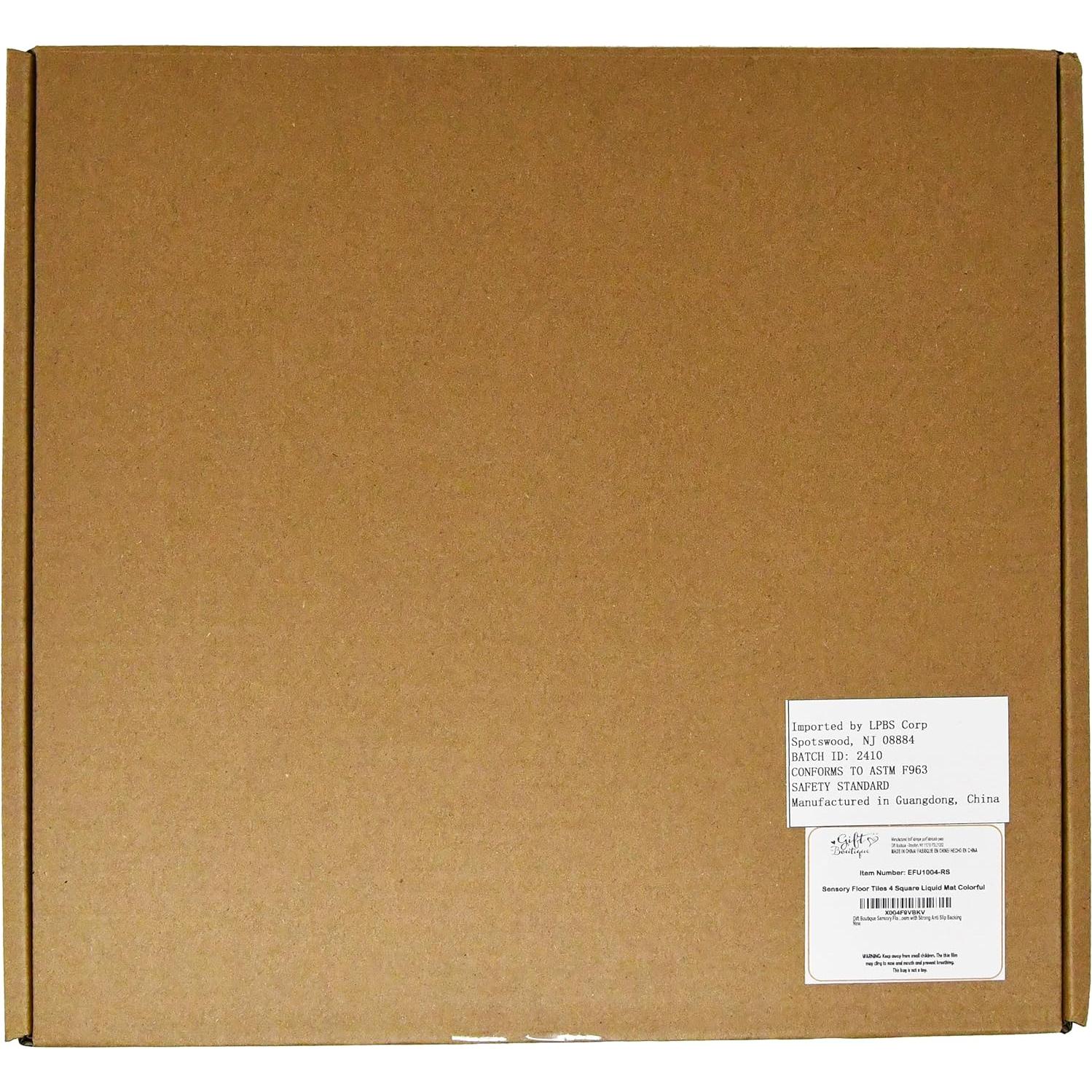 Azulejos de Piso Líquido Sensorial Gift Boutique - 4 Piezas 30.48 cm