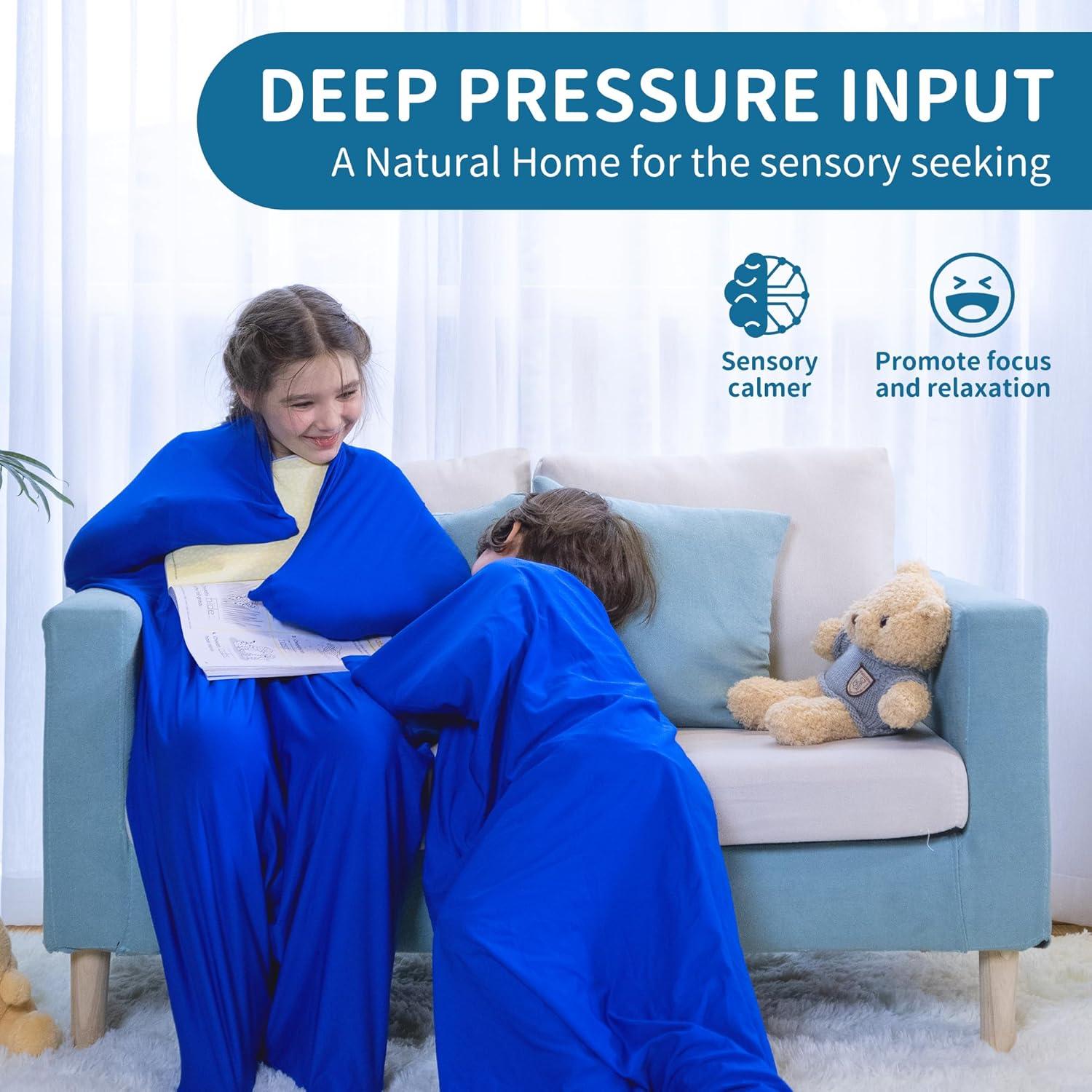 Bolsa Sensorial OUTREE Mediana Azul 119.4x68.6 cm para Niños