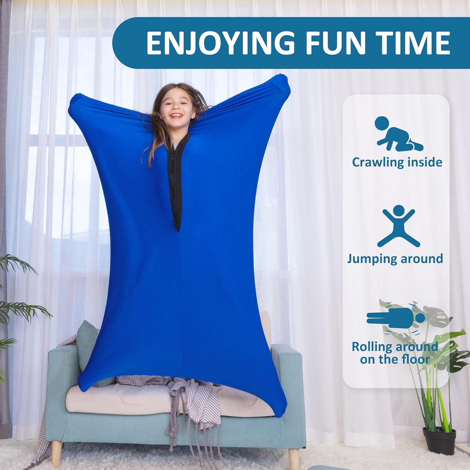 Bolsa Sensorial OUTREE Mediana Azul 119.4x68.6 cm para Niños