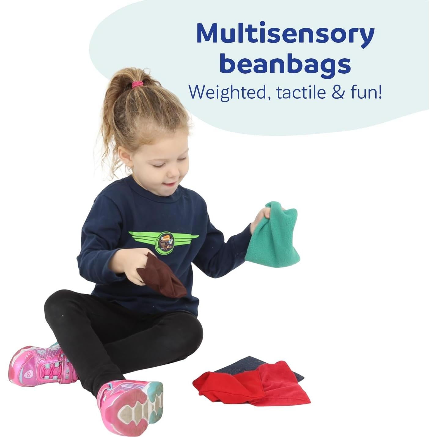 Bolsas de Frijoles Sensoriales con Peso Fun and Function - 0.45 kg - Paquete de 5