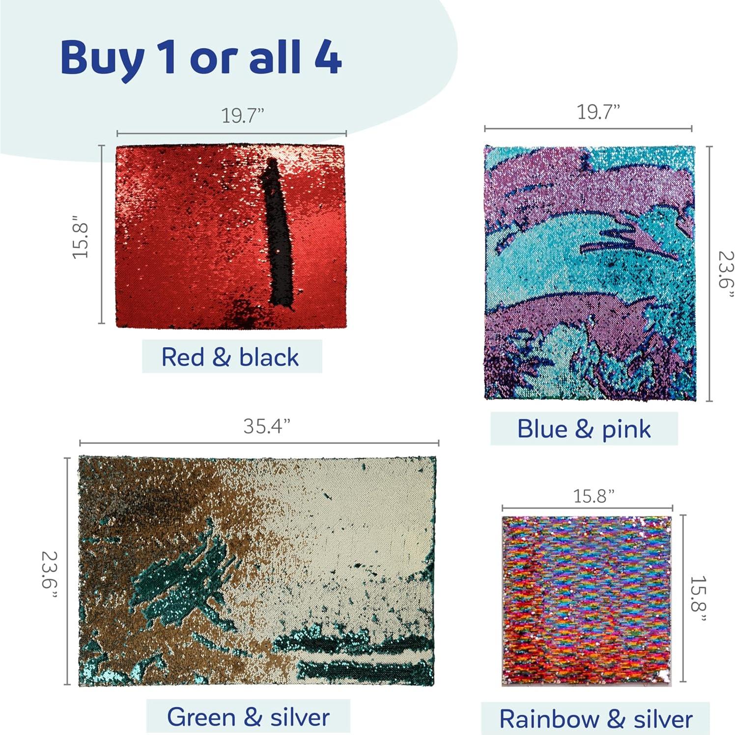 Paneles de Pared Sensorial con Lentejuelas Diversión y Función - Mediano