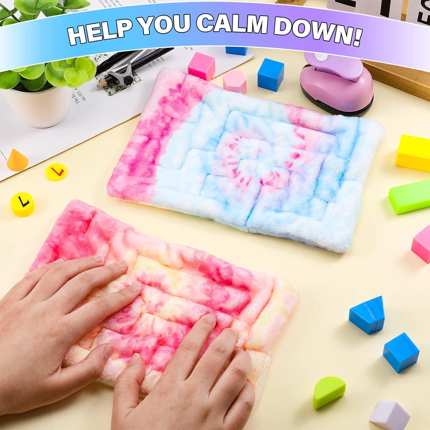 Paquete de 2 Tapetes de Laberinto de Mármol Oudain 23x16 cm