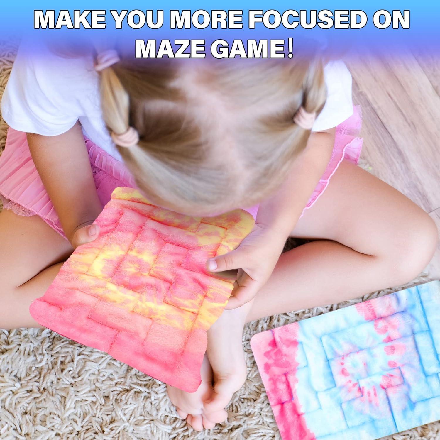 Paquete de 2 Tapetes de Laberinto de Mármol Oudain 23x16 cm