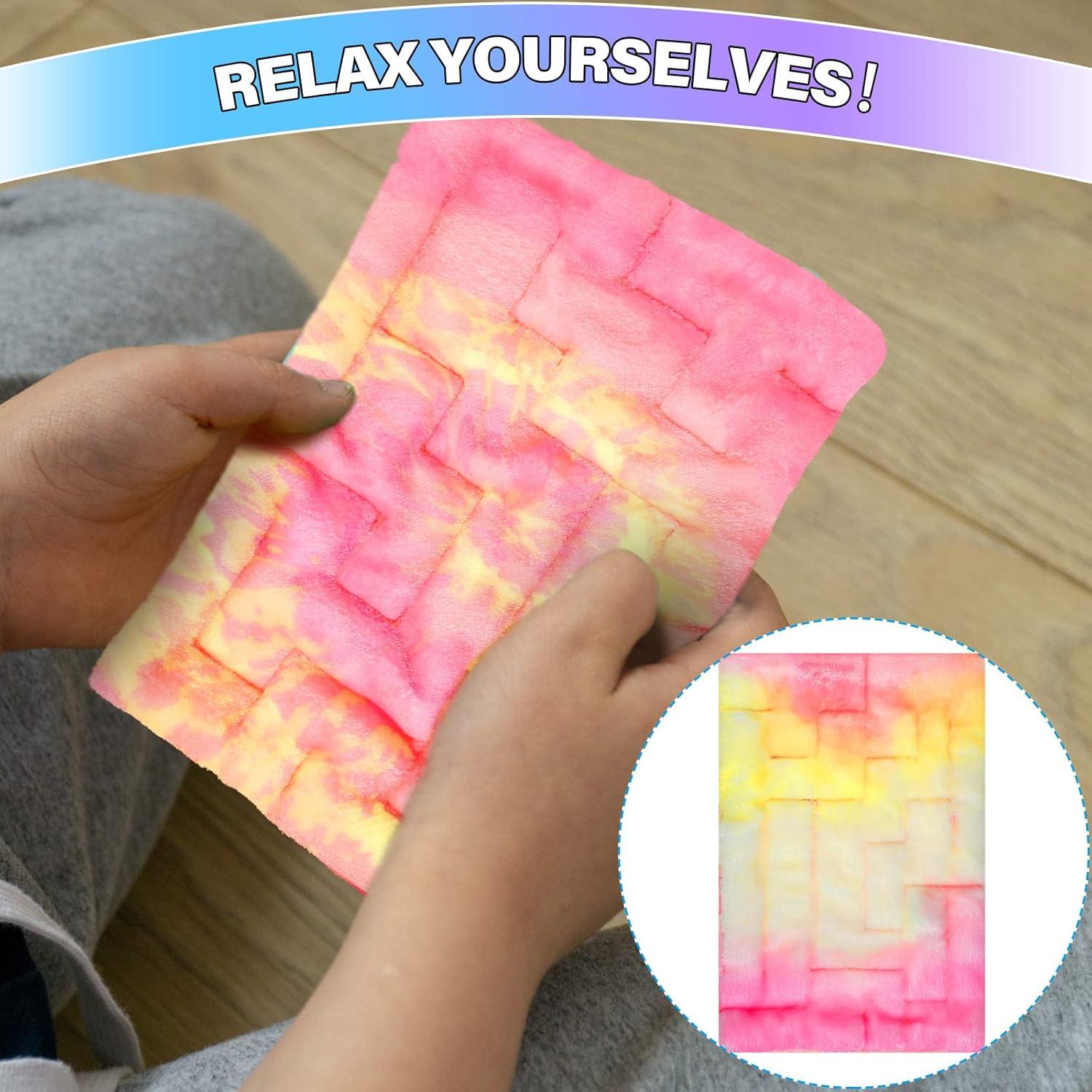 Paquete de 2 Tapetes de Laberinto de Mármol Oudain 23x16 cm