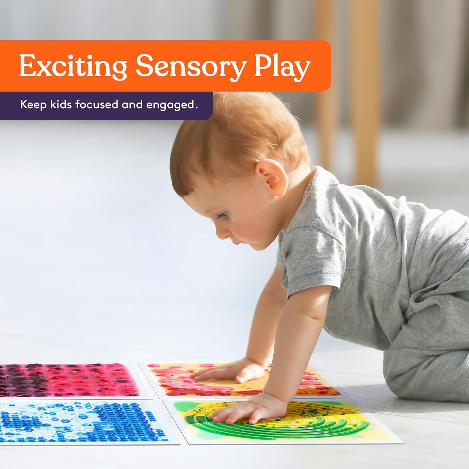 Azulejos de Piso Líquido Coloridos Suministros Especiales - Set de 6