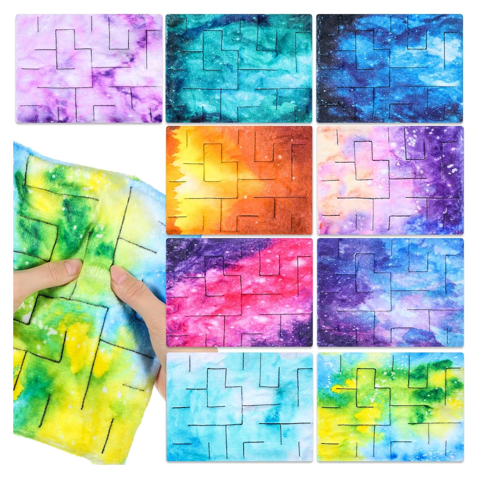 Alfombrilla Sensorial Antiestrés Youyole 9 Piezas Cielo Estrellado