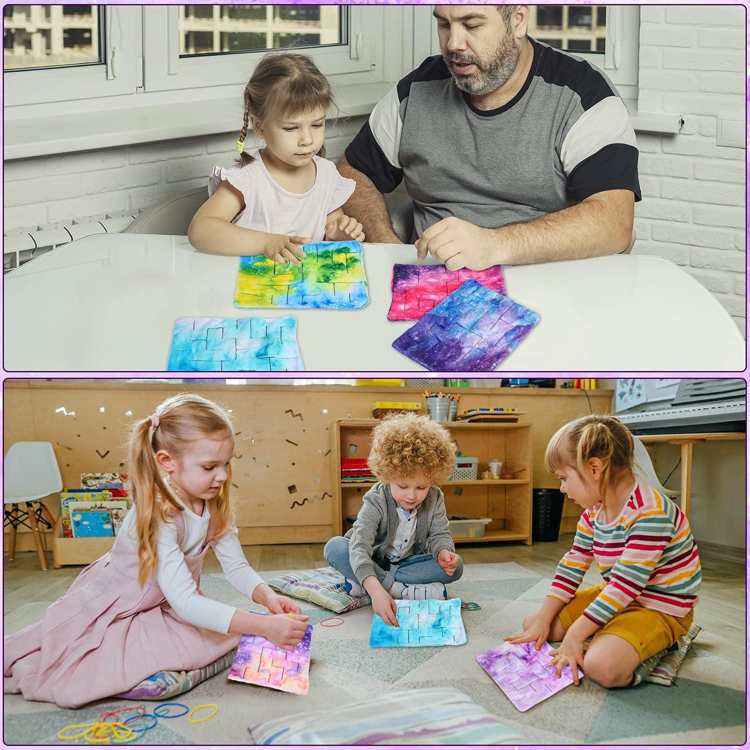 Alfombrilla Sensorial Antiestrés Youyole 9 Piezas Cielo Estrellado