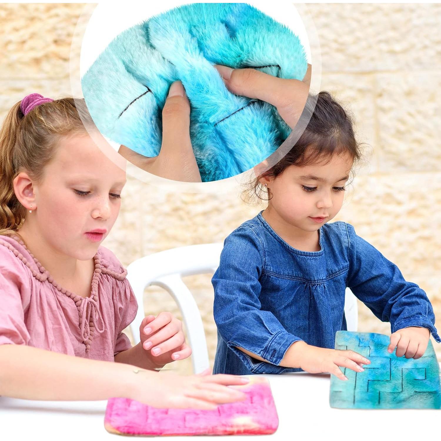 Alfombra Sensorial Frienda 2 Pack Laberinto 22x16 cm