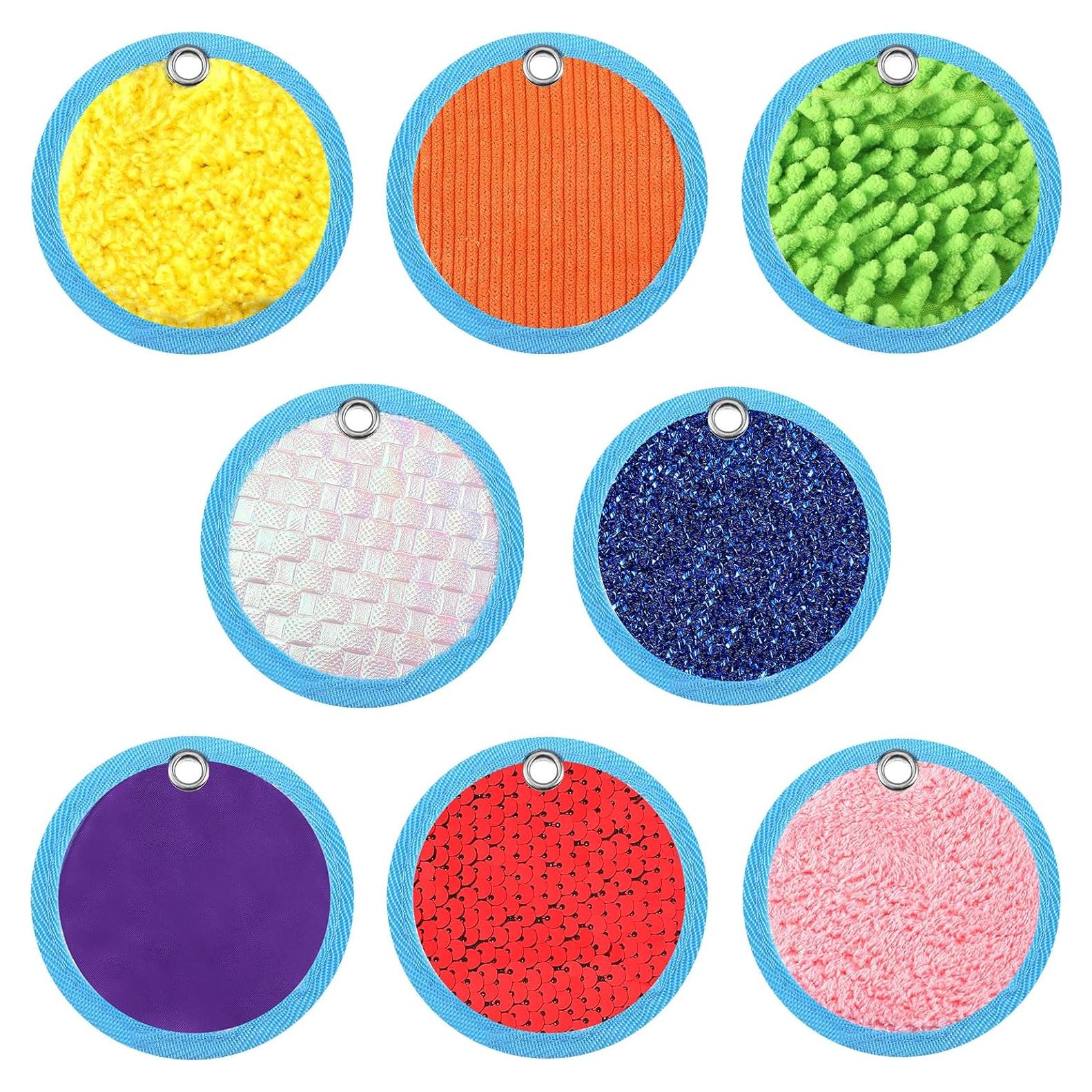 Alfombrillas Sensoriales Boao 8 Piezas 10.16 cm Texturizadas