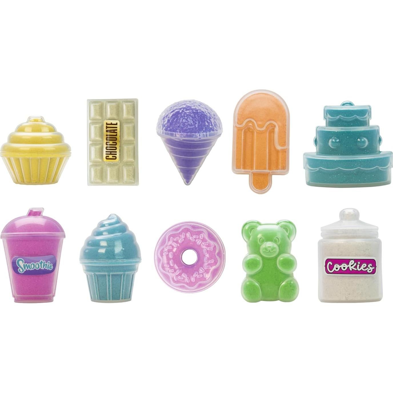 Set de Arena Cra-Z-Sand Dulces Mini Mania 10 Piezas Multicolor