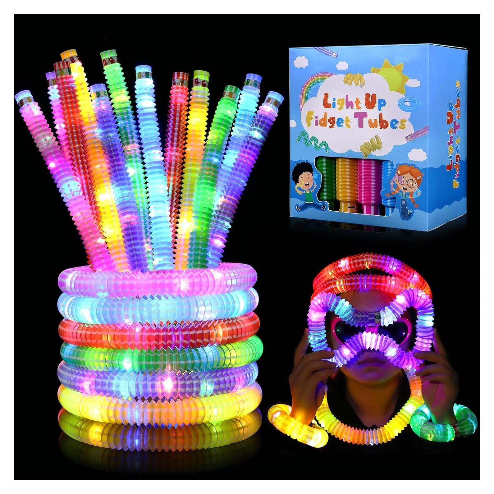 Paquete de 24 Palitos Brillantes Gigilli para Fiesta de Halloween