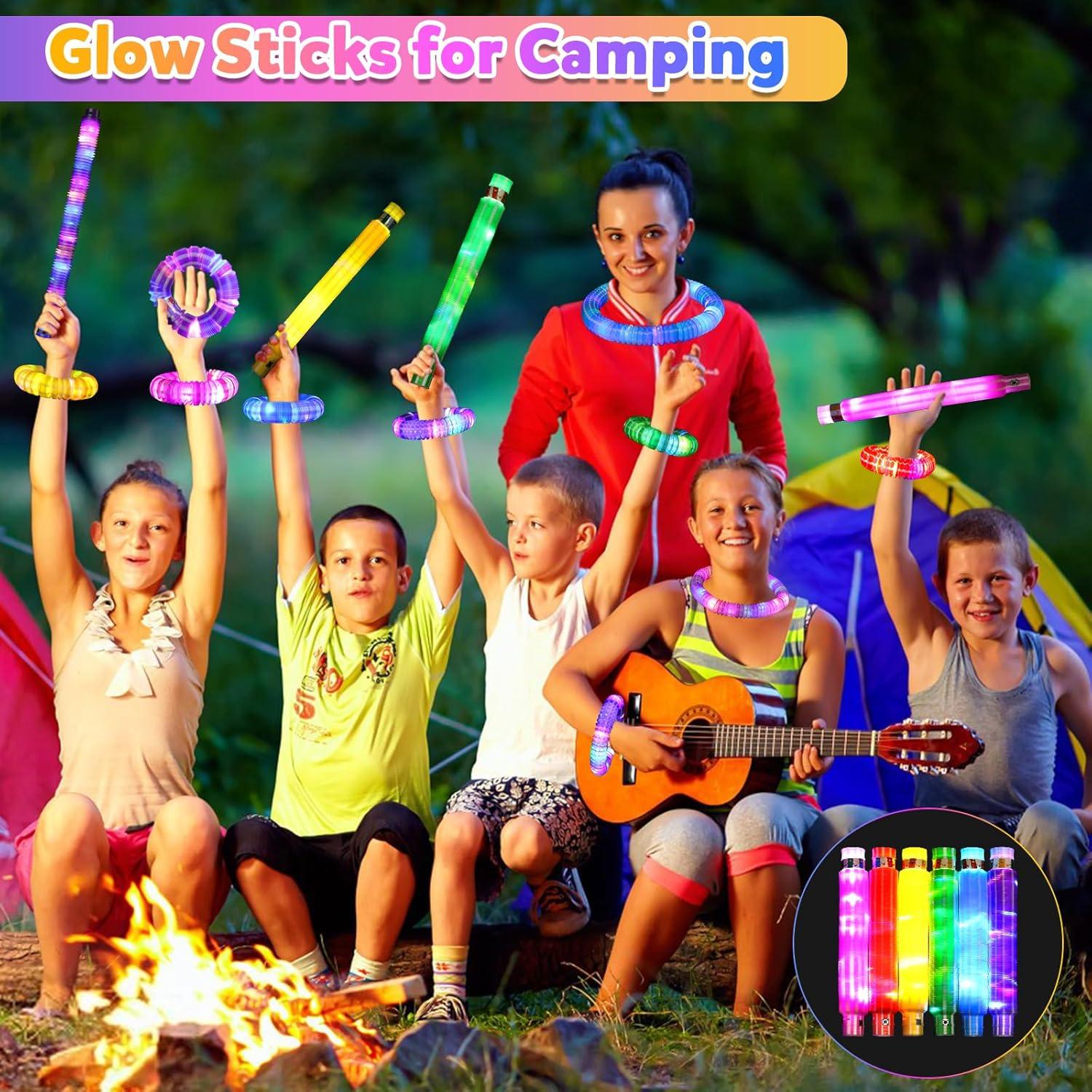 Paquete de 24 Palitos Brillantes Gigilli para Fiesta de Halloween