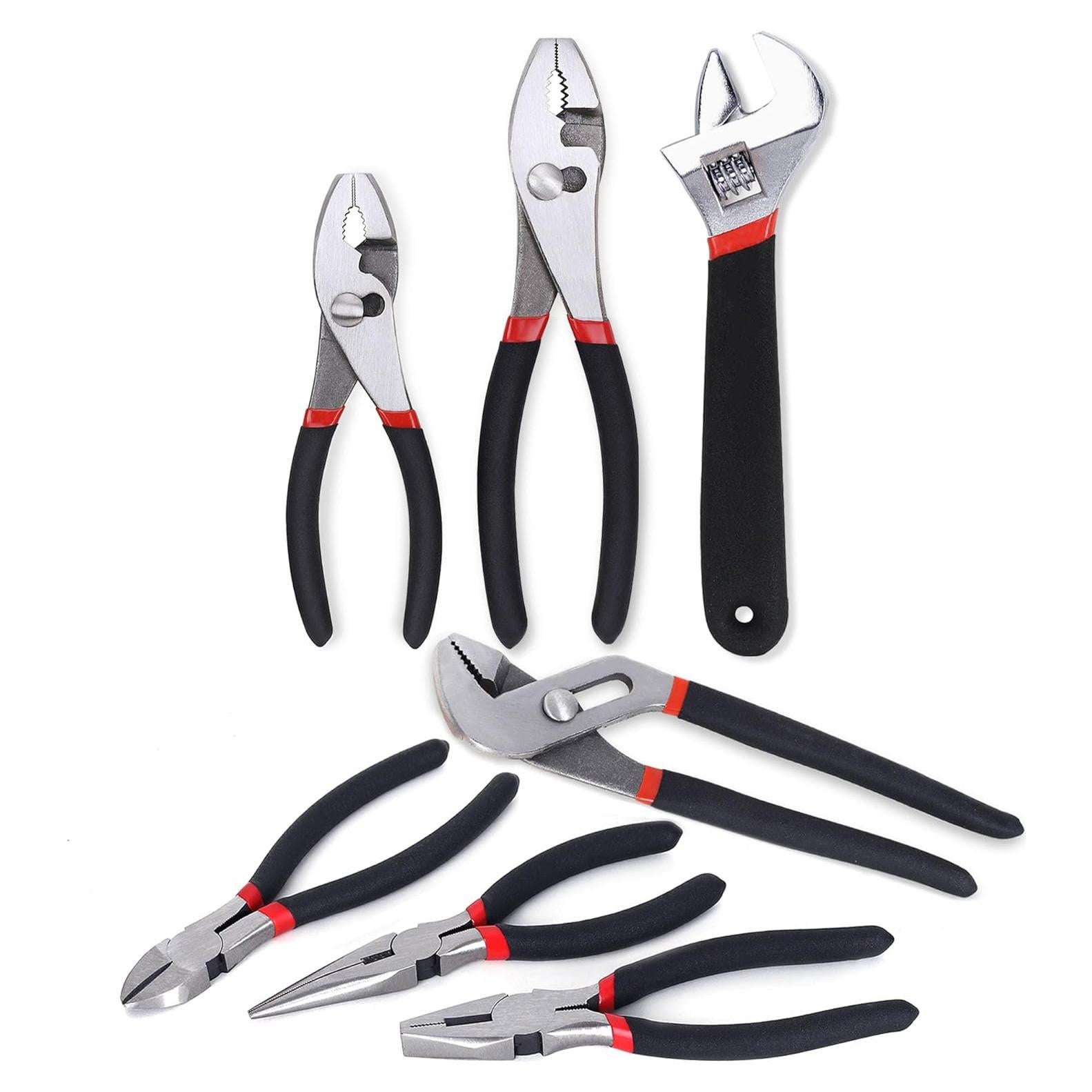 Juego de Alicates y Llave FASTPRO 7 Piezas Ergonómico