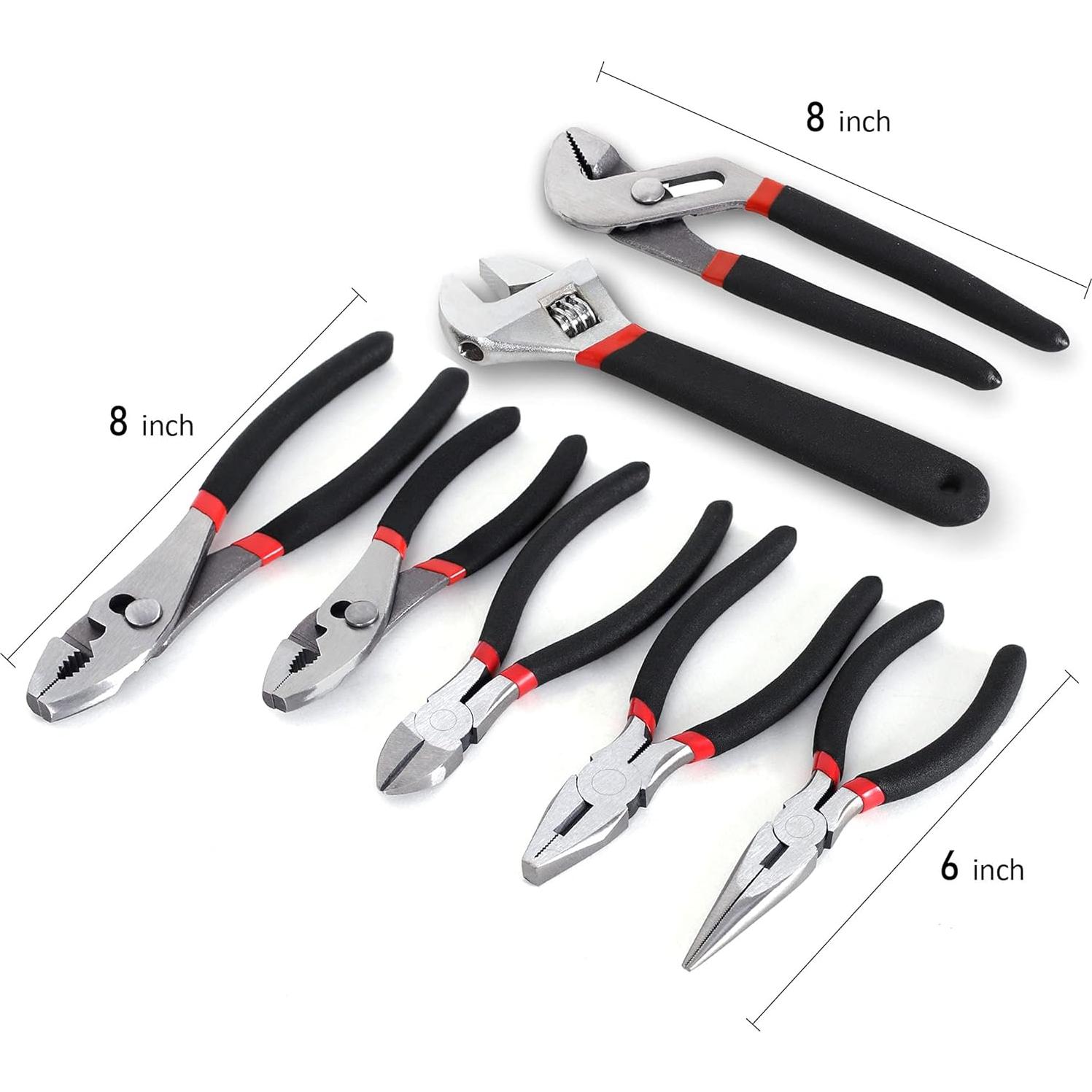 Juego de Alicates y Llave FASTPRO 7 Piezas Ergonómico