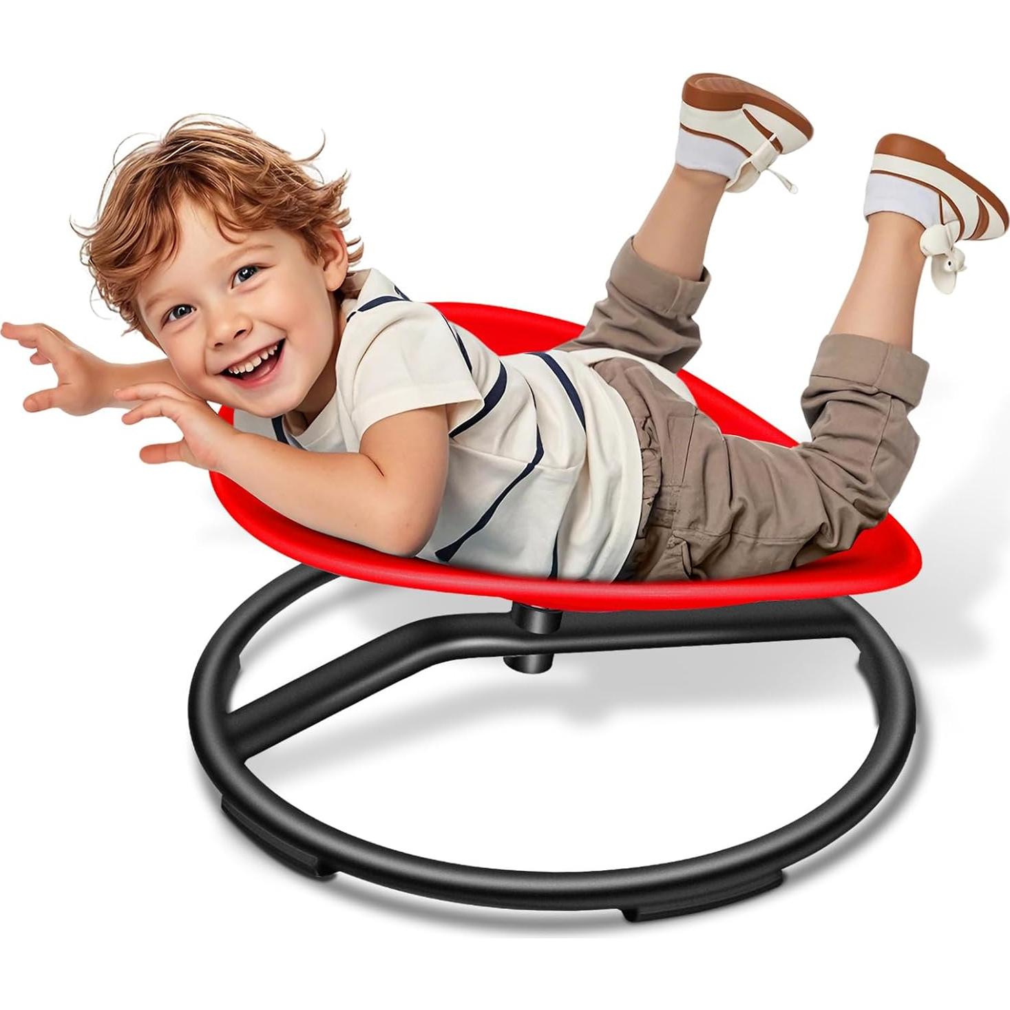 Silla Giratoria Sensory para Niños FERUERW Rojo 100kg