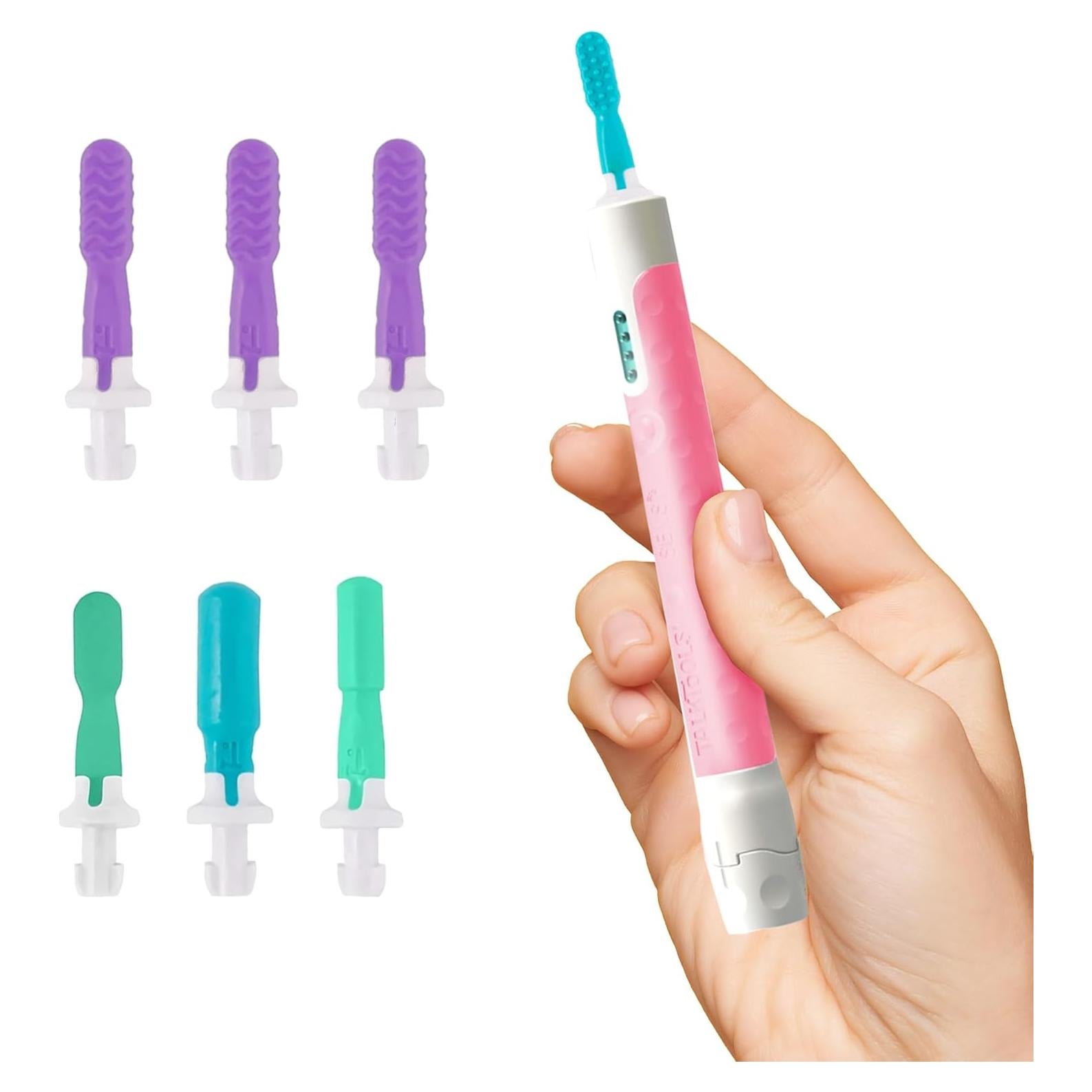 Set de Terapia Sensorial Oral TalkTools - 7 Puntas Sensi Rosa