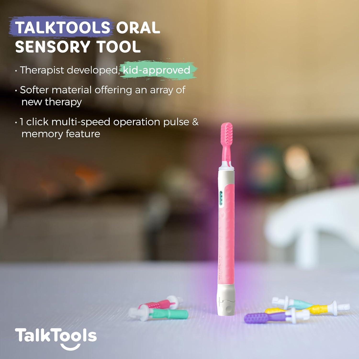 Set de Terapia Sensorial Oral TalkTools - 7 Puntas Sensi Rosa