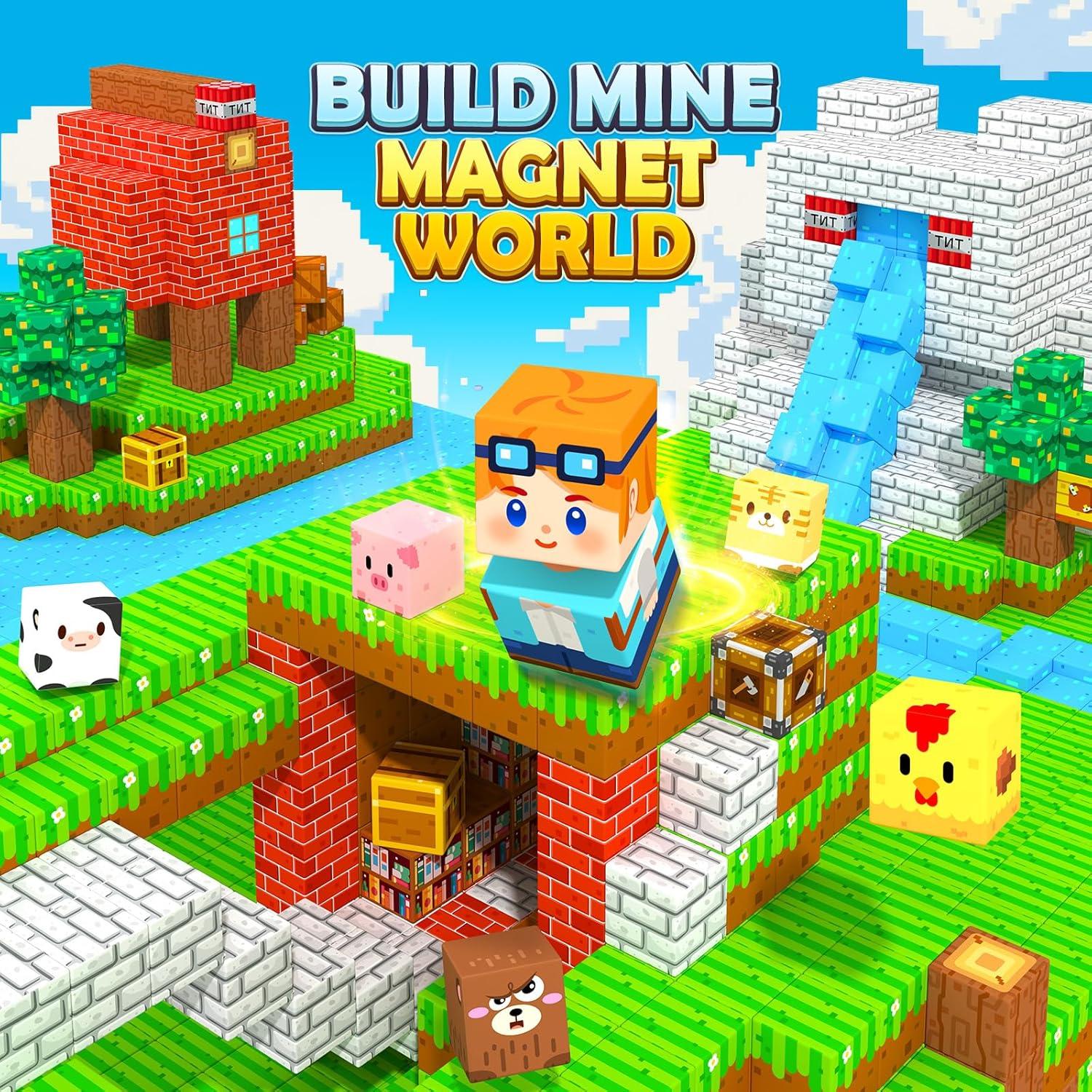 150 Bloques Magnéticos Coodoo Set Bosque Juguetes STEM 3+