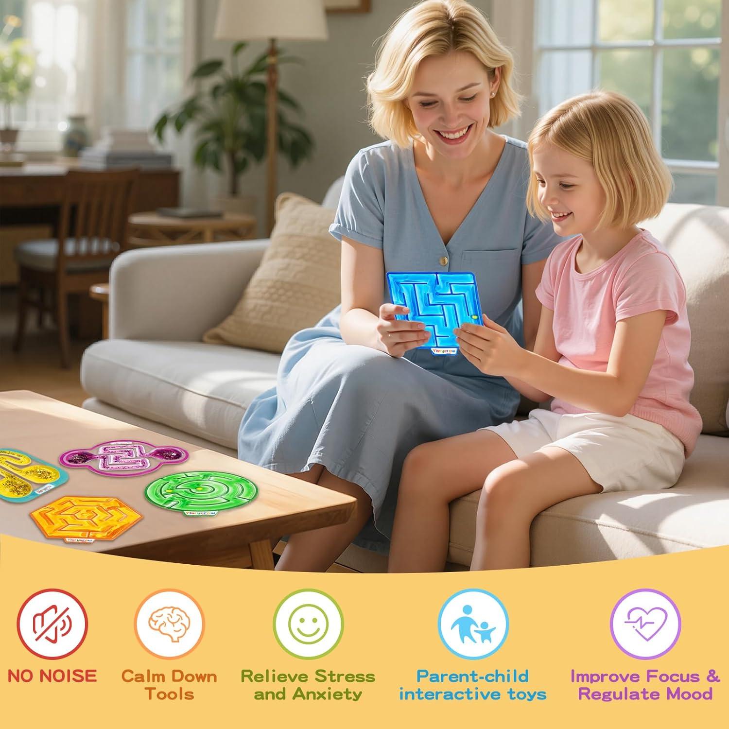 Juguetes Antiestrés Squishy Yisryerow - Paquete de 5 Piezas