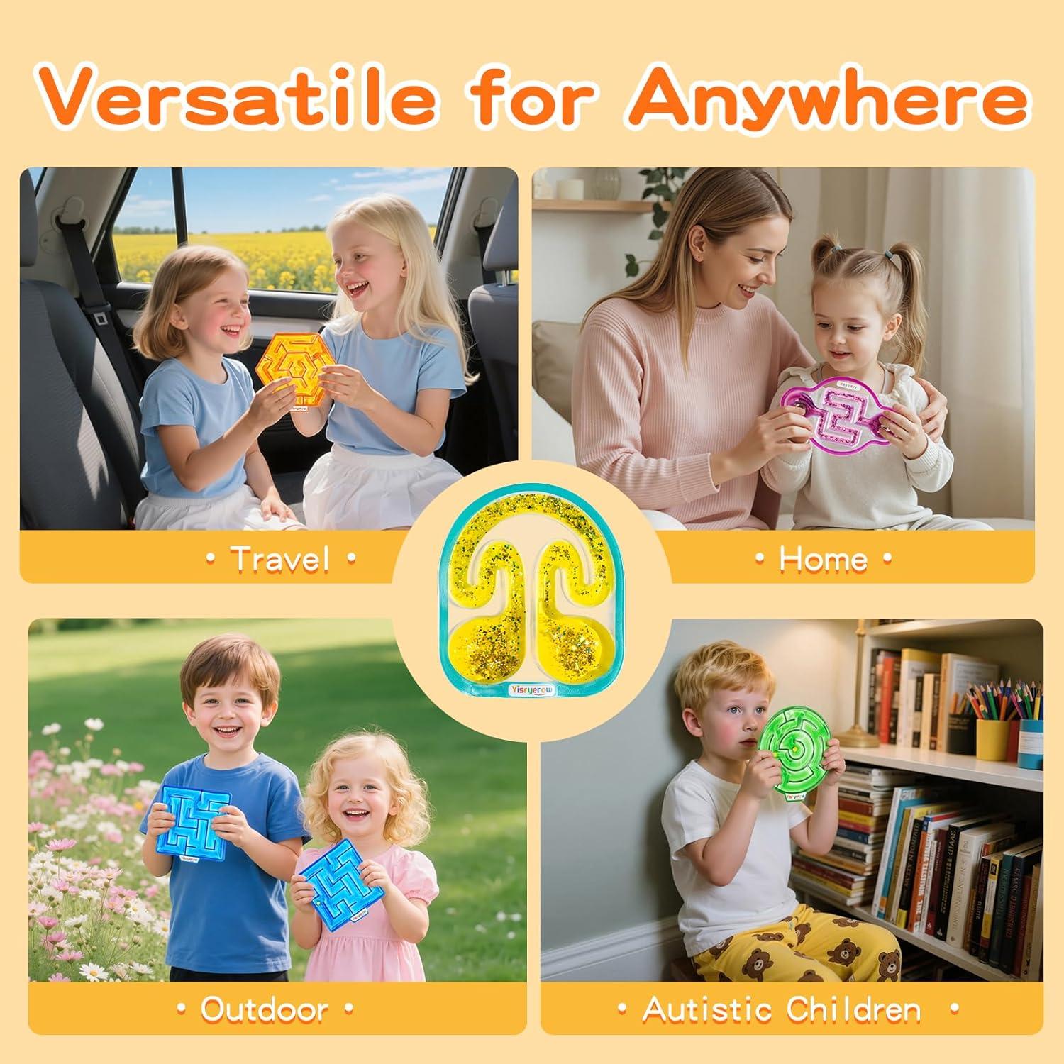 Juguetes Antiestrés Squishy Yisryerow - Paquete de 5 Piezas