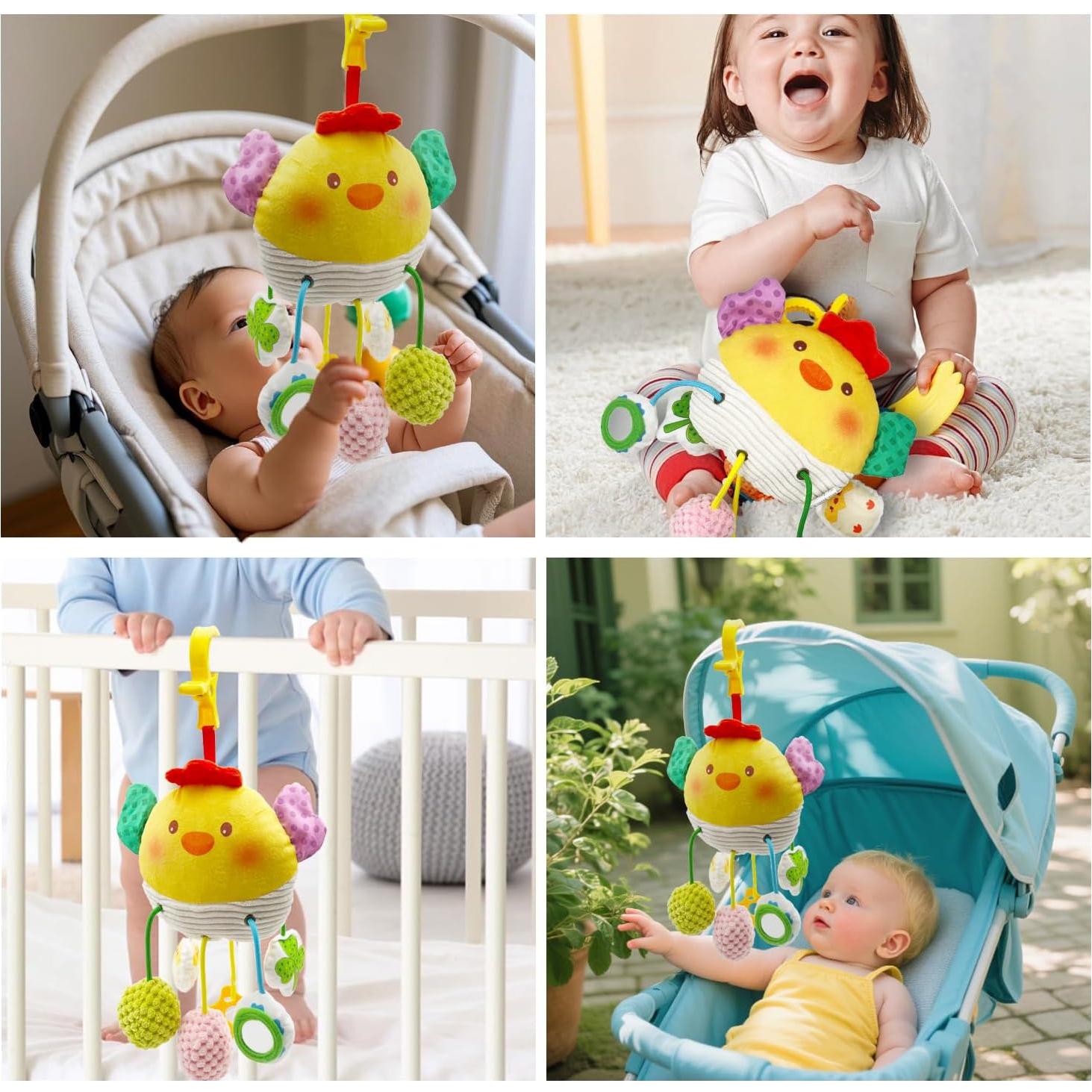 Juguete Colgante para Bebés Cylazo - Animales de Peluche 0-4 Años