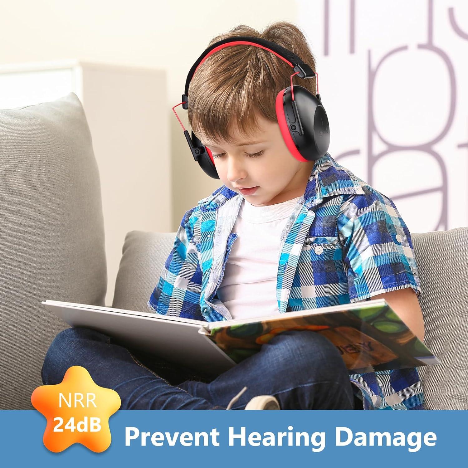 Auriculares ProCase para Niños con Cancelación de Ruido - Negro