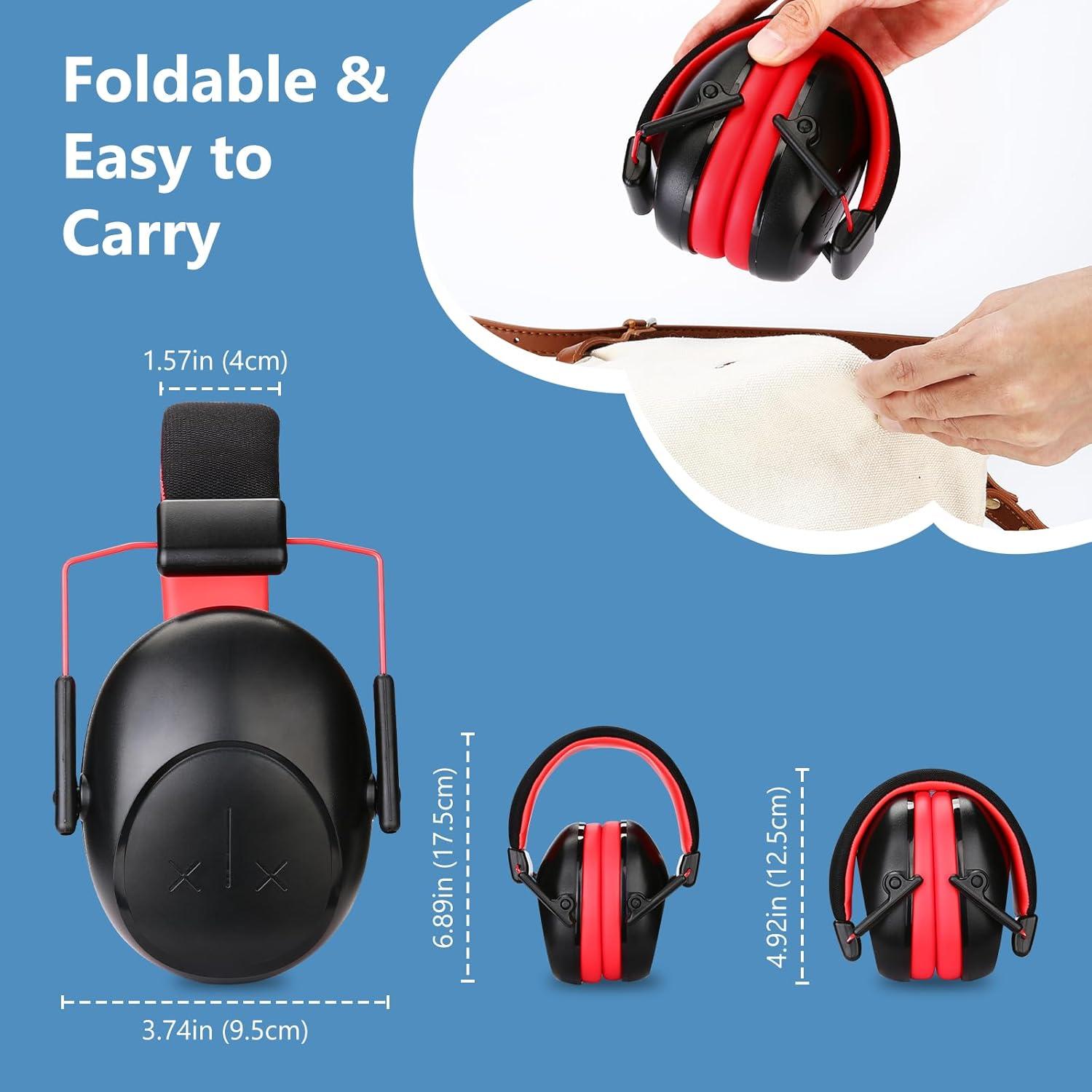 Auriculares ProCase para Niños con Cancelación de Ruido - Negro