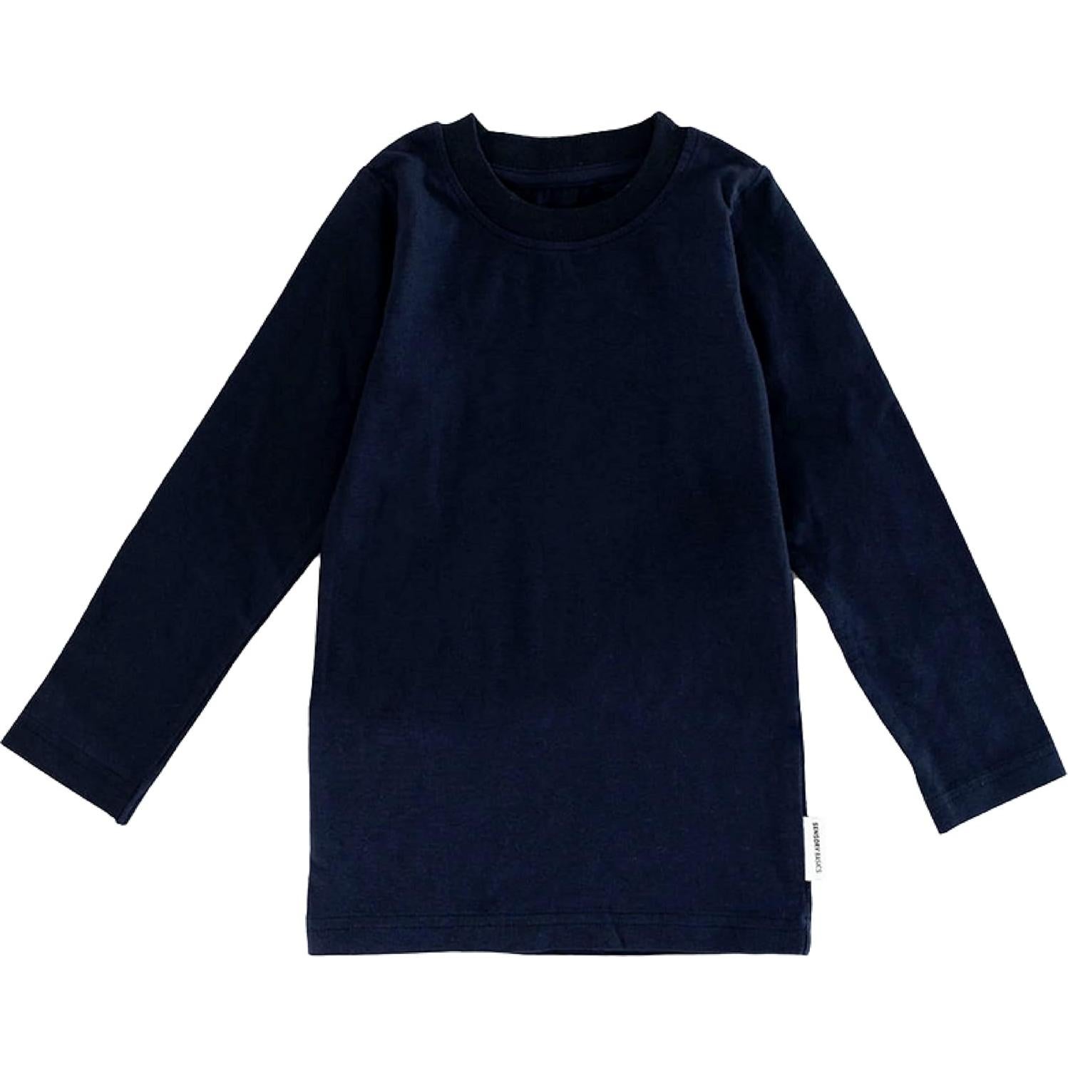 Long Sleeve Compression Tee - Gentle & Calming Compression Shirt for Kids & Adults - Stretchy Sensory Shirt