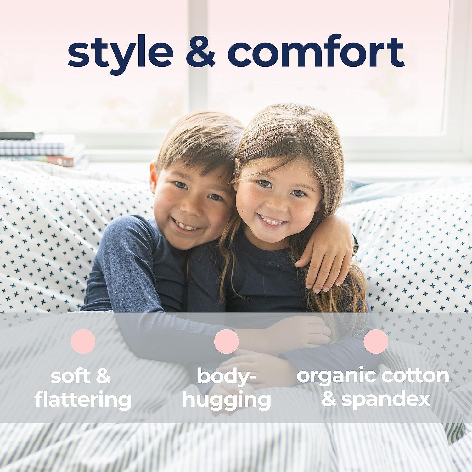 Long Sleeve Compression Tee - Gentle & Calming Compression Shirt for Kids & Adults - Stretchy Sensory Shirt