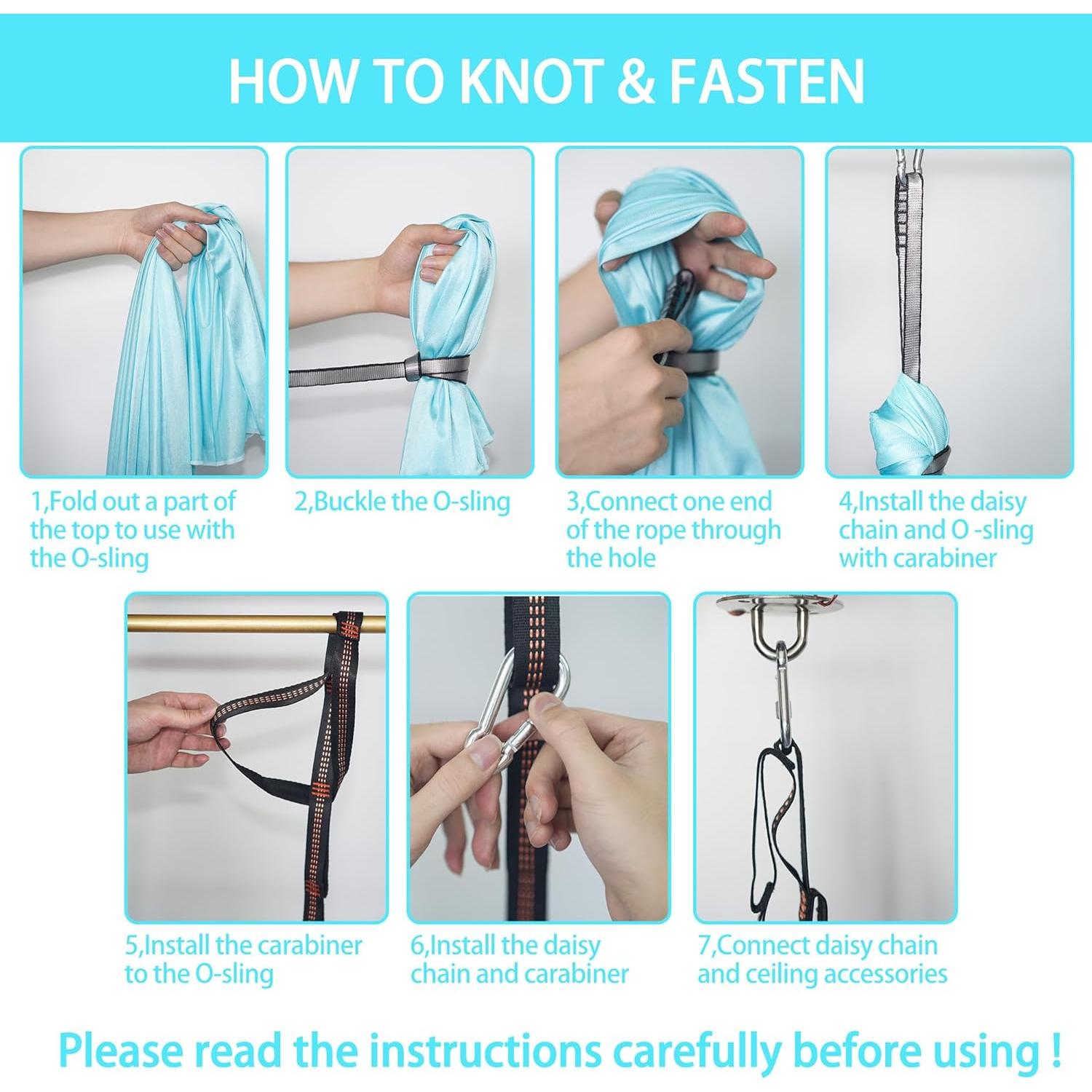 Columpio Sensorial Trahefa Azul Claro Soporta 100kg Interior/Exterior