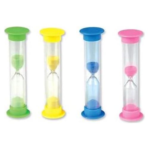 Reloj de Arena para Niños Bottles N Bags - 4 Colores 2 Minutos
