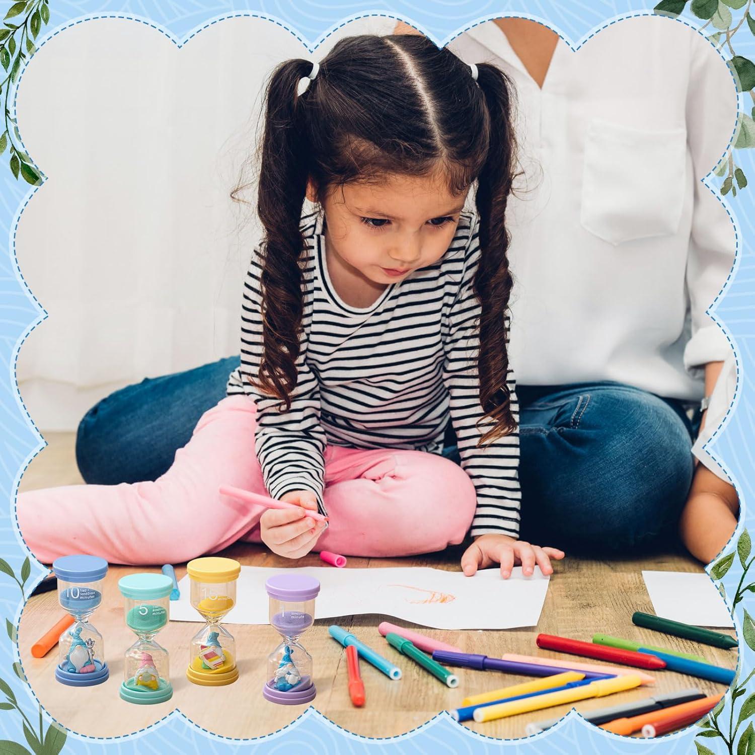 Paquete de 5 Relojes de Arena Gnomo Tellegloww 10-15 Minutos