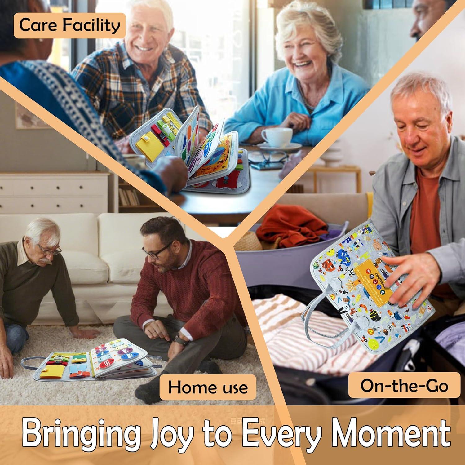 Manta Antiestrés Lintriguingly para Adultos con Demencia 20x28cm