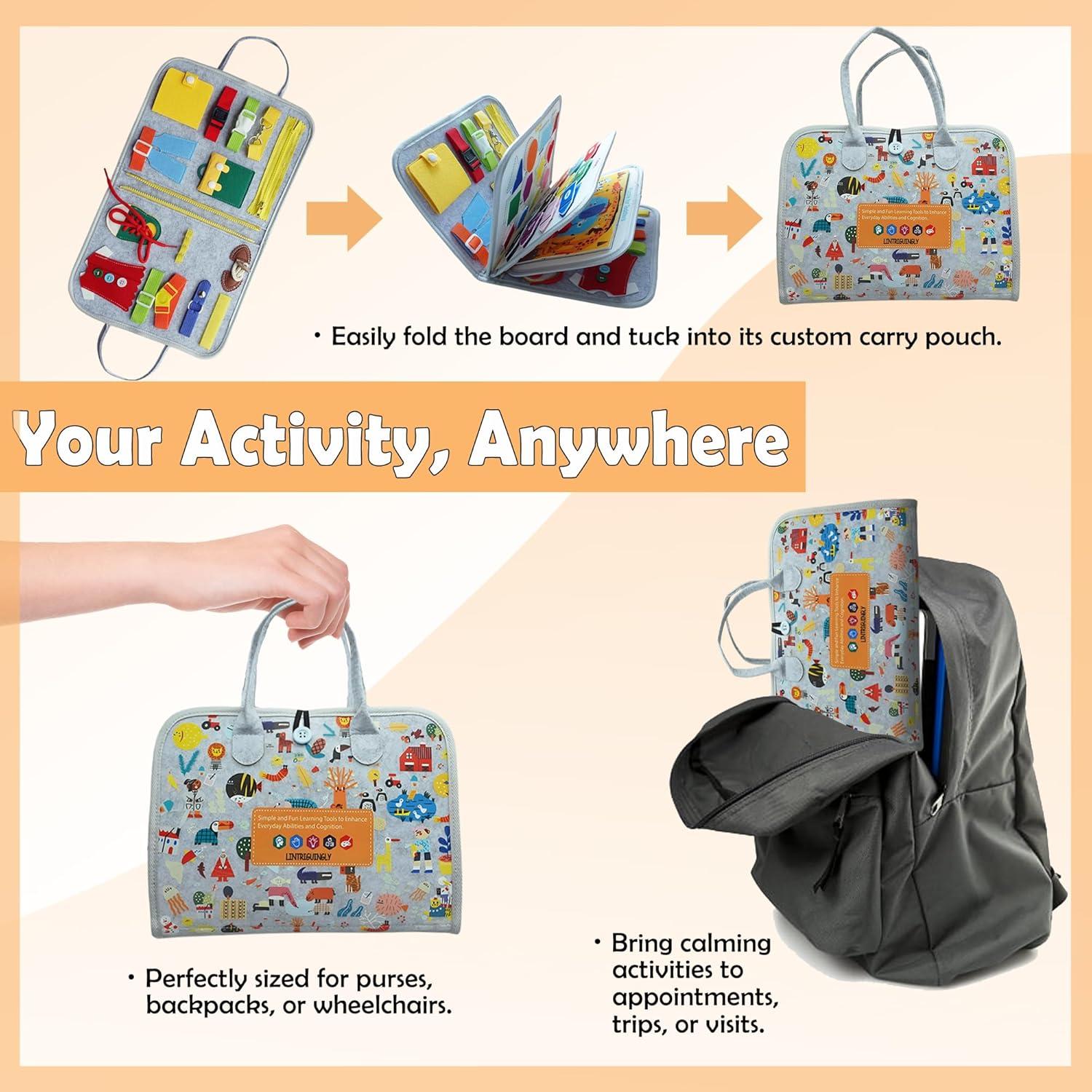 Manta Antiestrés Lintriguingly para Adultos con Demencia 20x28cm