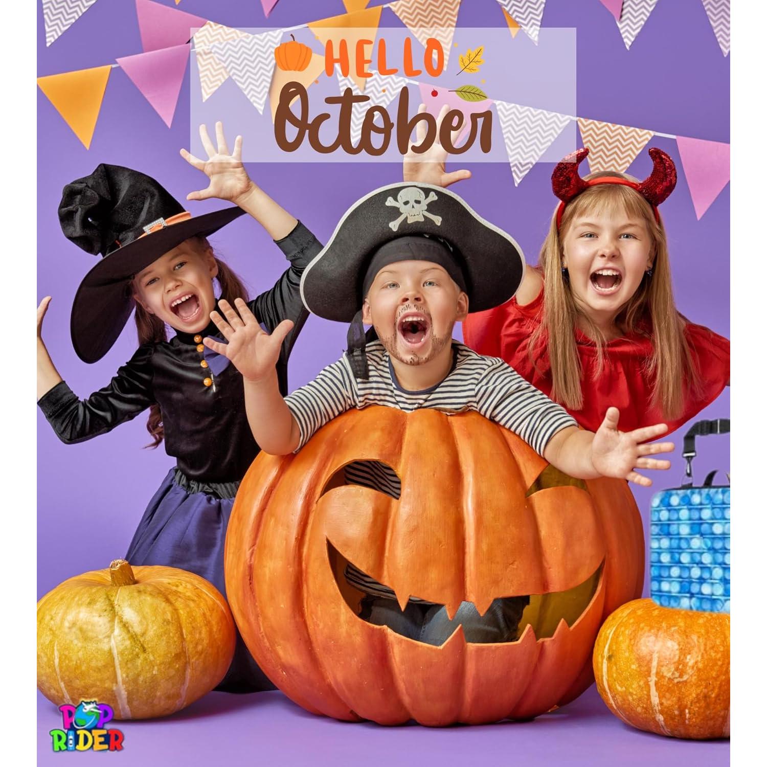 Estuche de Viaje Antiestrés Poprider Azul con 12 Juguetes