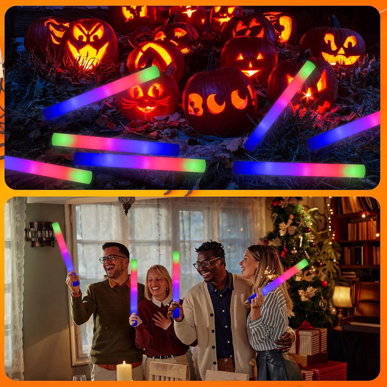 20 Palos de Espuma LED LifBetter con 3 Modos de Luz