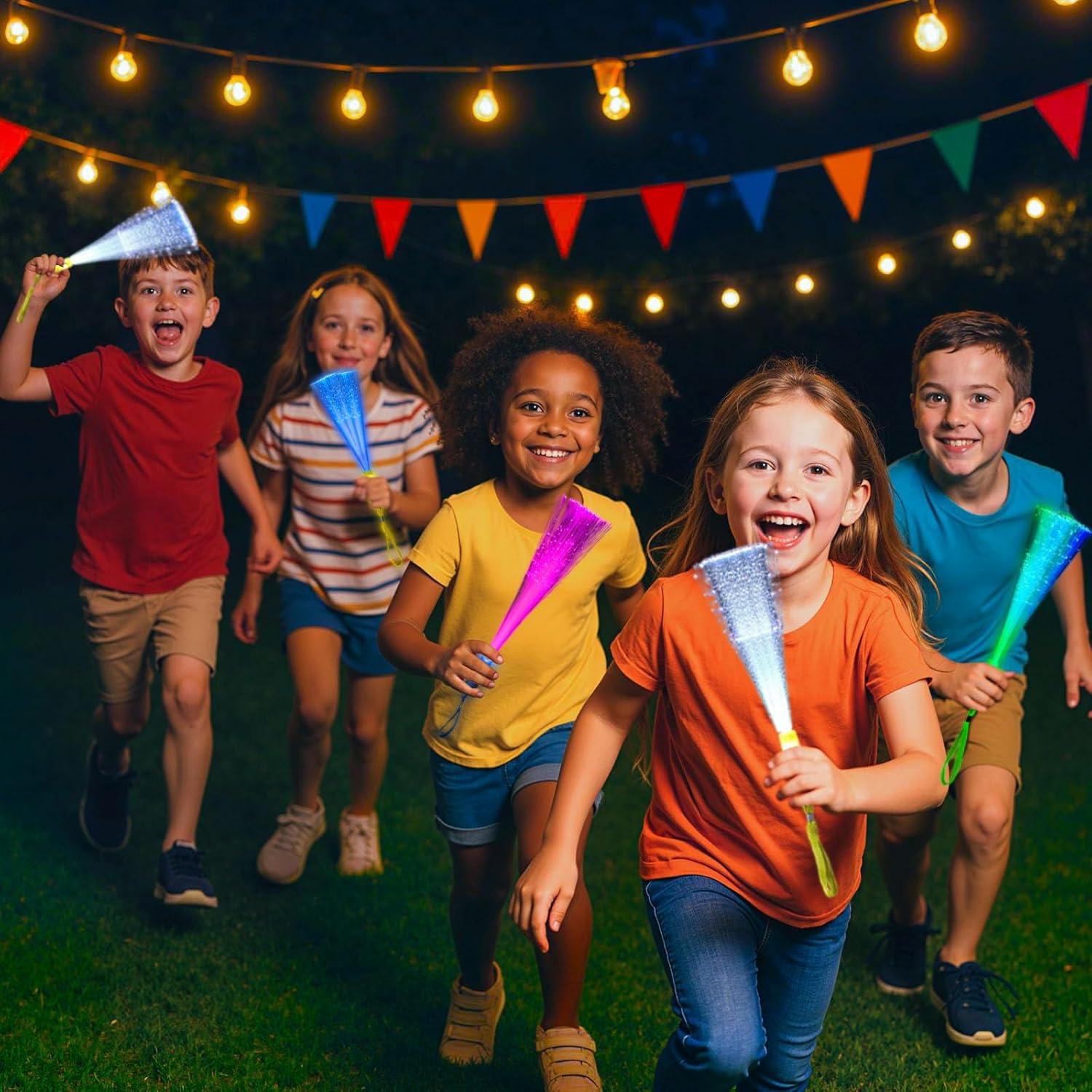 Palos Brillantes LED LovesTown 12PCS para Fiestas - 3 Modos