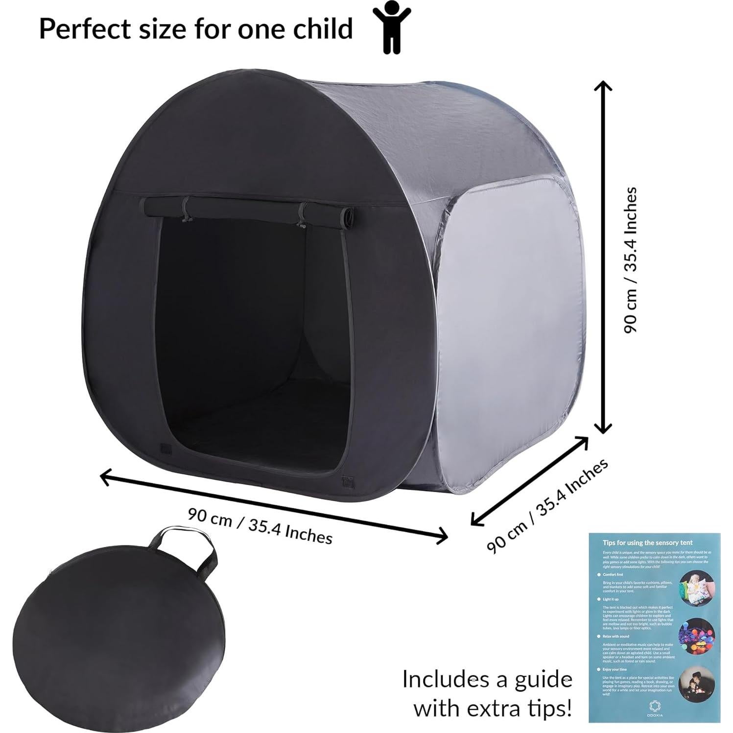 Tienda Sensorial Plegable Odoxia 120cm para Niños con SPD