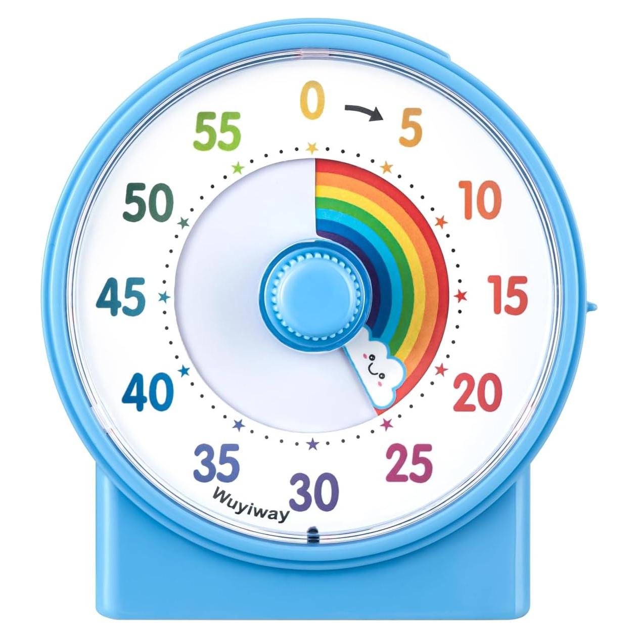 Temporizador Visual Wuyiway Azul 60 Minutos Silencioso