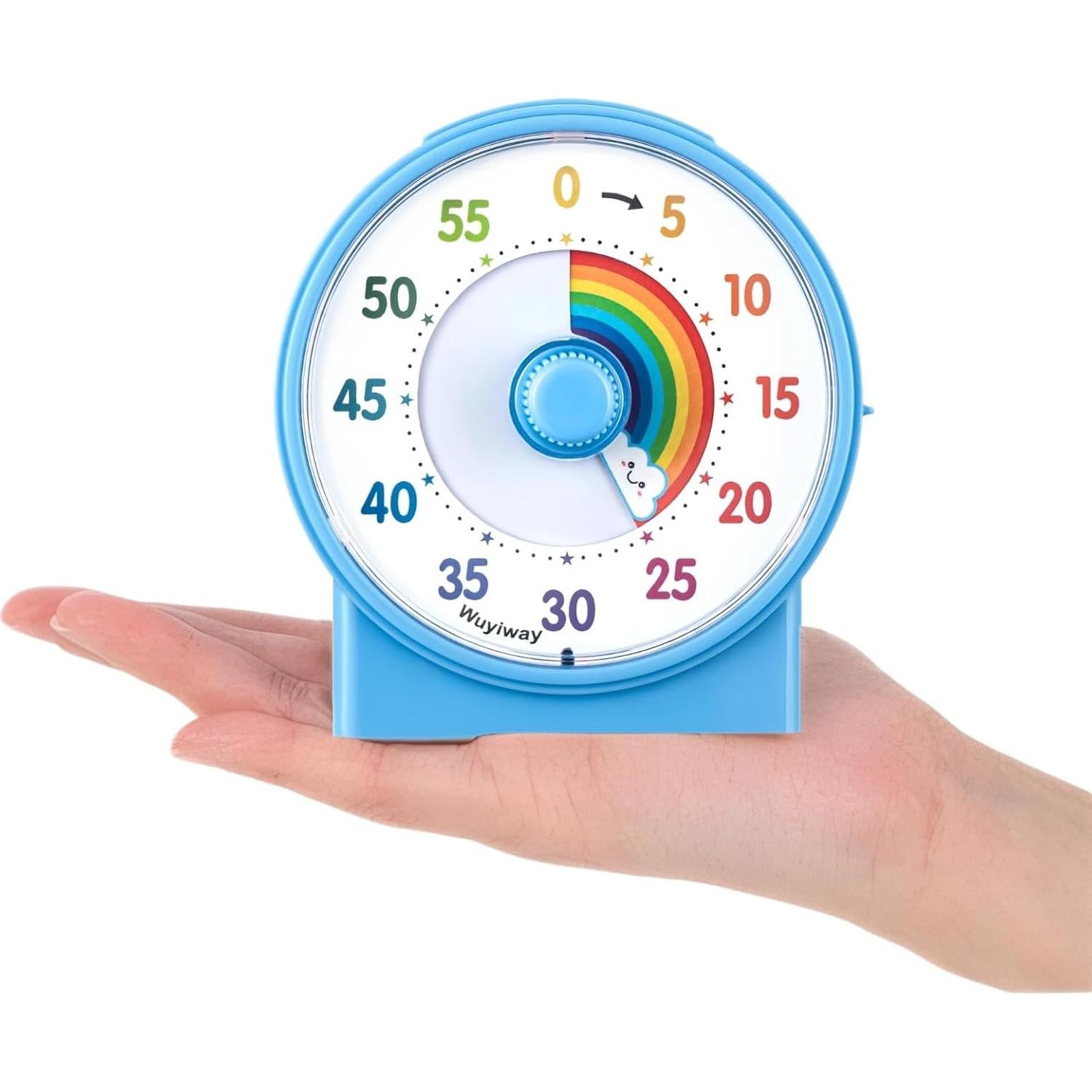 Temporizador Visual Wuyiway Azul 60 Minutos Silencioso