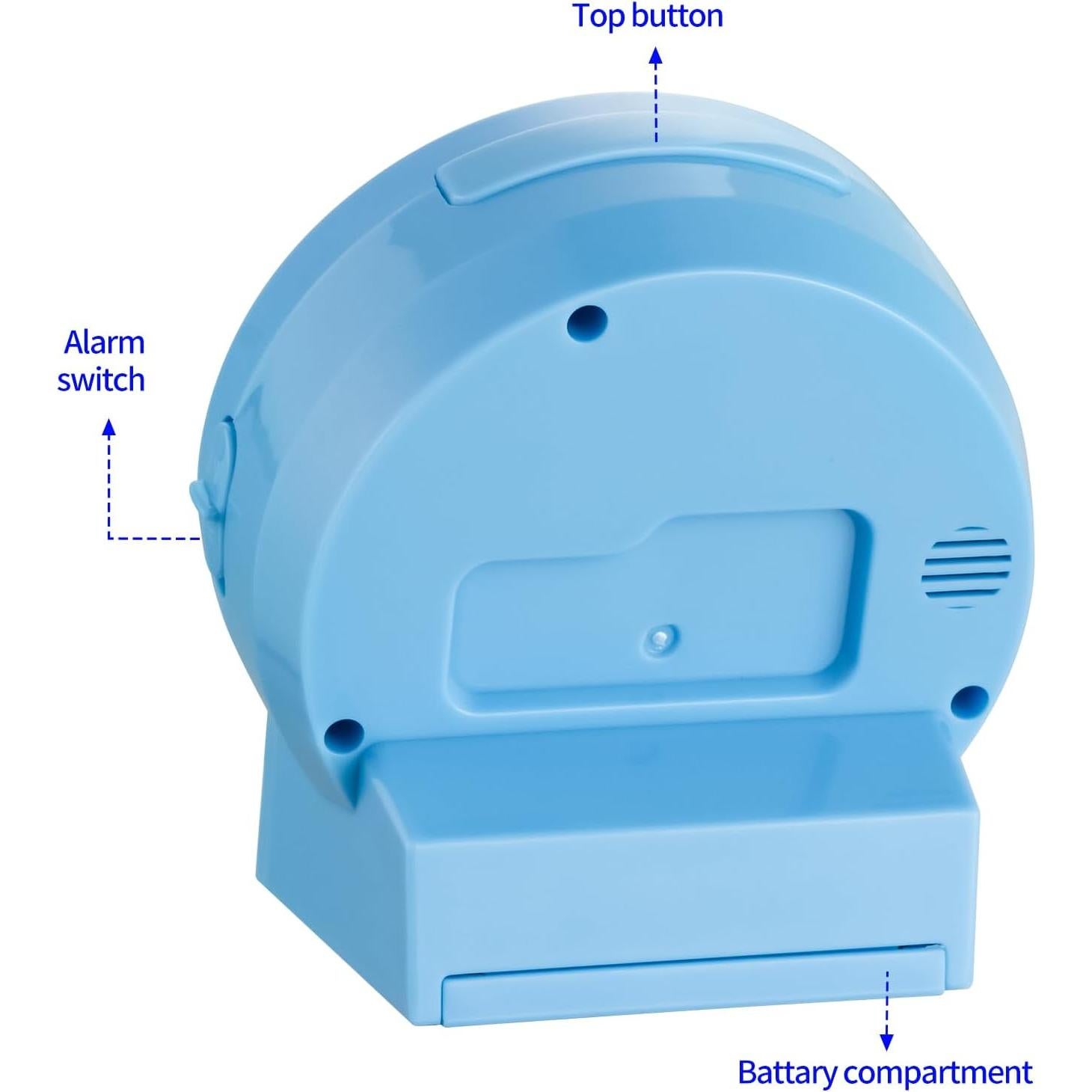 Temporizador Visual Wuyiway Azul 60 Minutos Silencioso