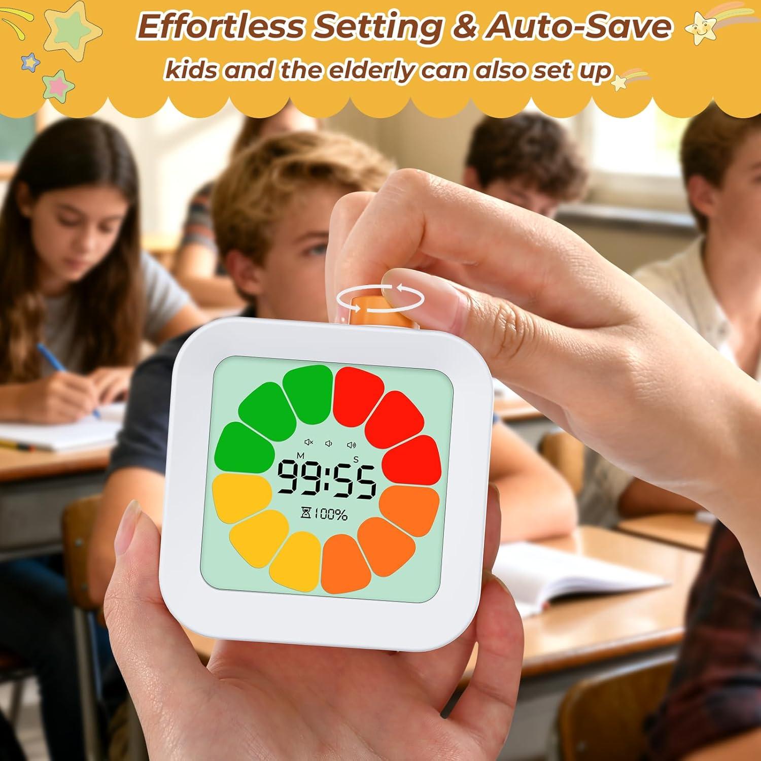 Temporizador Visual EooCoo 99 Minutos para Aula y Cocina