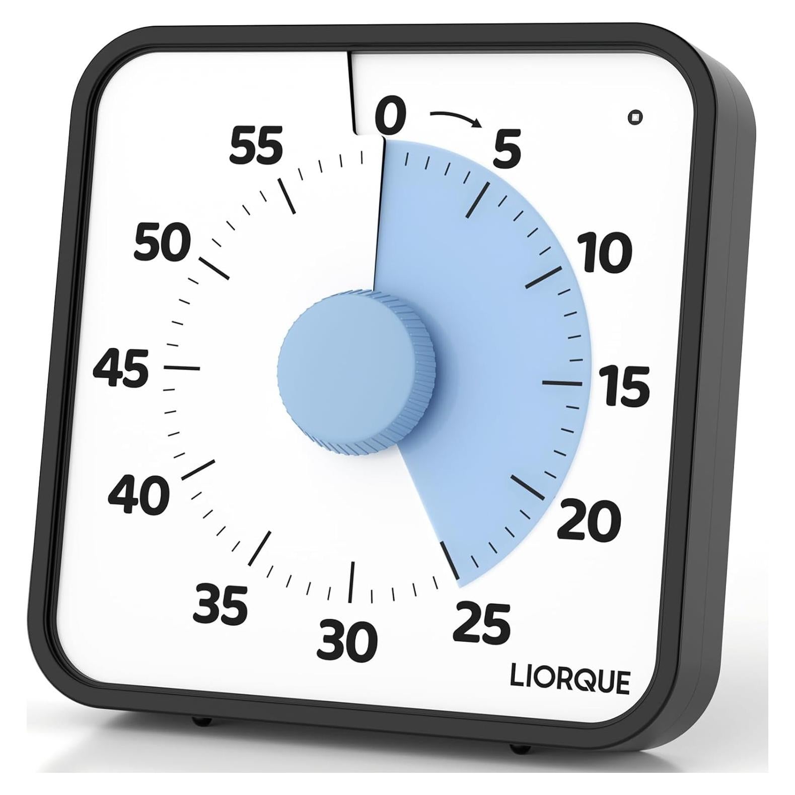 Temporizador Visual LIORQUE 60 Minutos 19.05 cm Azul